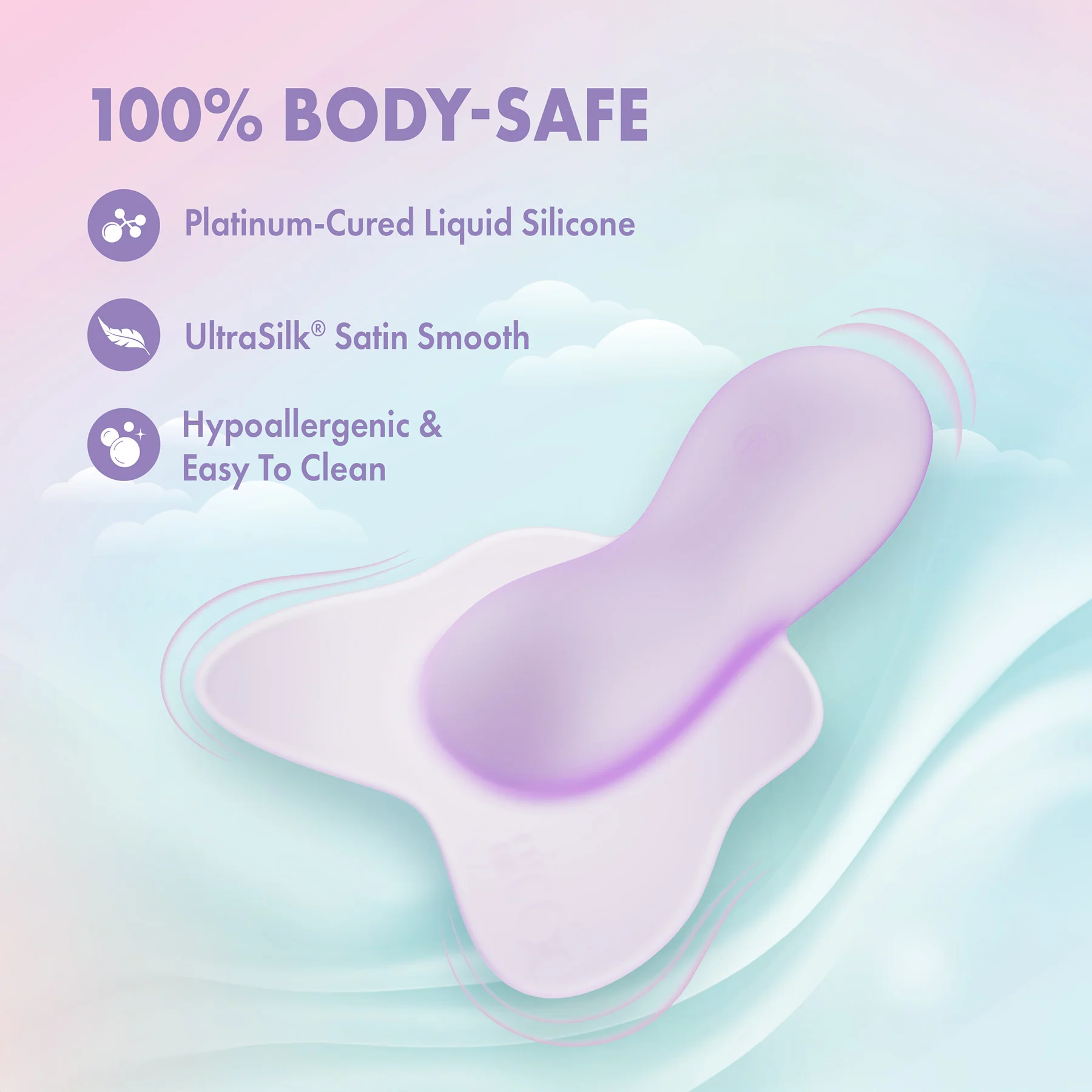 Play With Me Flutter Love Rechargeable Silicone Clitoral Vibrator By Blush - Image 6