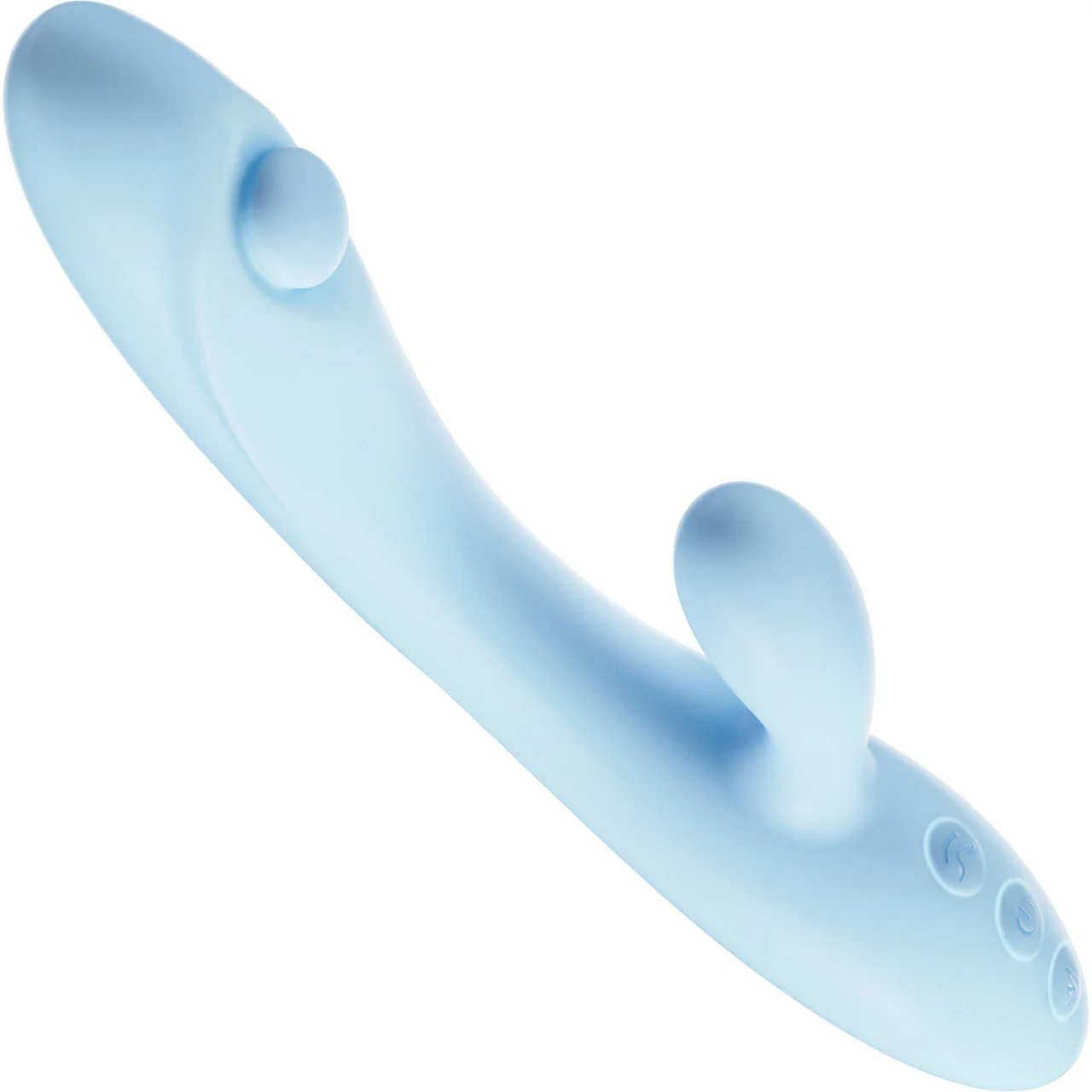 Play With Me Moondust Magic Rechargeable Silicone Dual Stimulation Vibrator With G-Spot Motion By Blush - Image 2