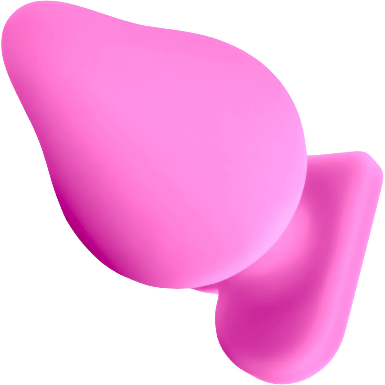 Play With Me Naughty Candy Heart Silicone Butt Plug By Blush - Be Mine Pink - Image 2
