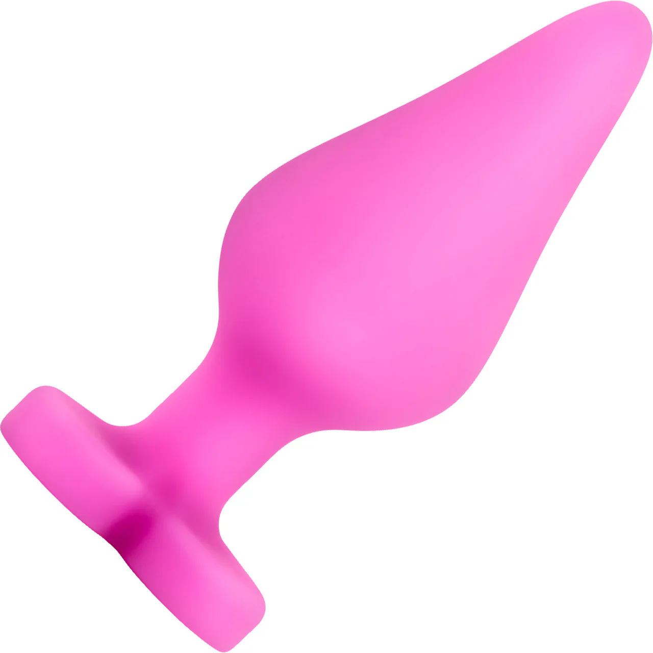 Play With Me Naughty Candy Heart Silicone Butt Plug By Blush - Be Mine Pink - Image 3