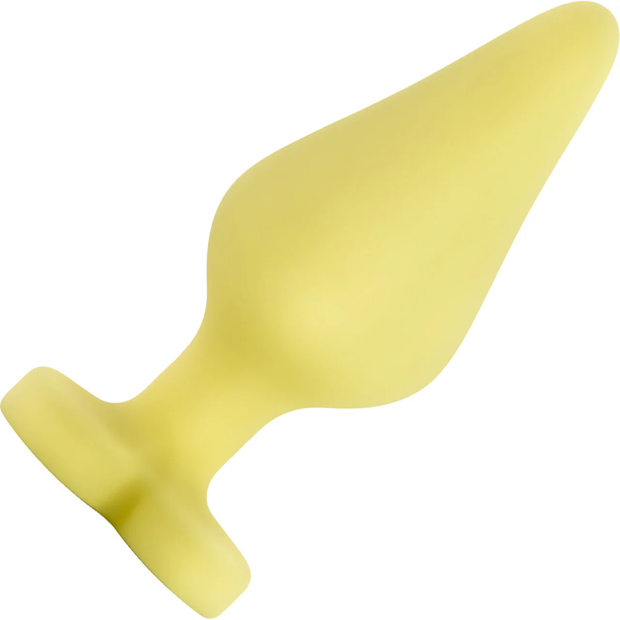 Play With Me Naughty Candy Heart Silicone Butt Plug By Blush - Spank Me Yellow - Image 3