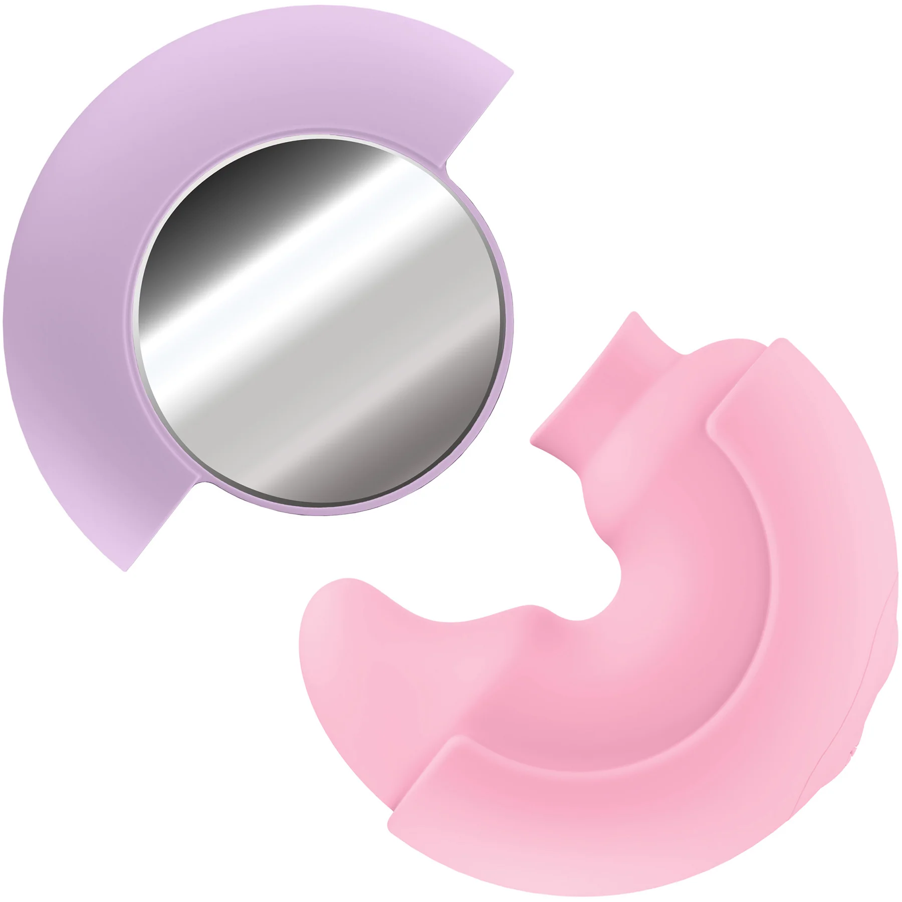 Play With Me Pout & Play Discreet Silicone Double Ended Vibrator By Blush - Image 3