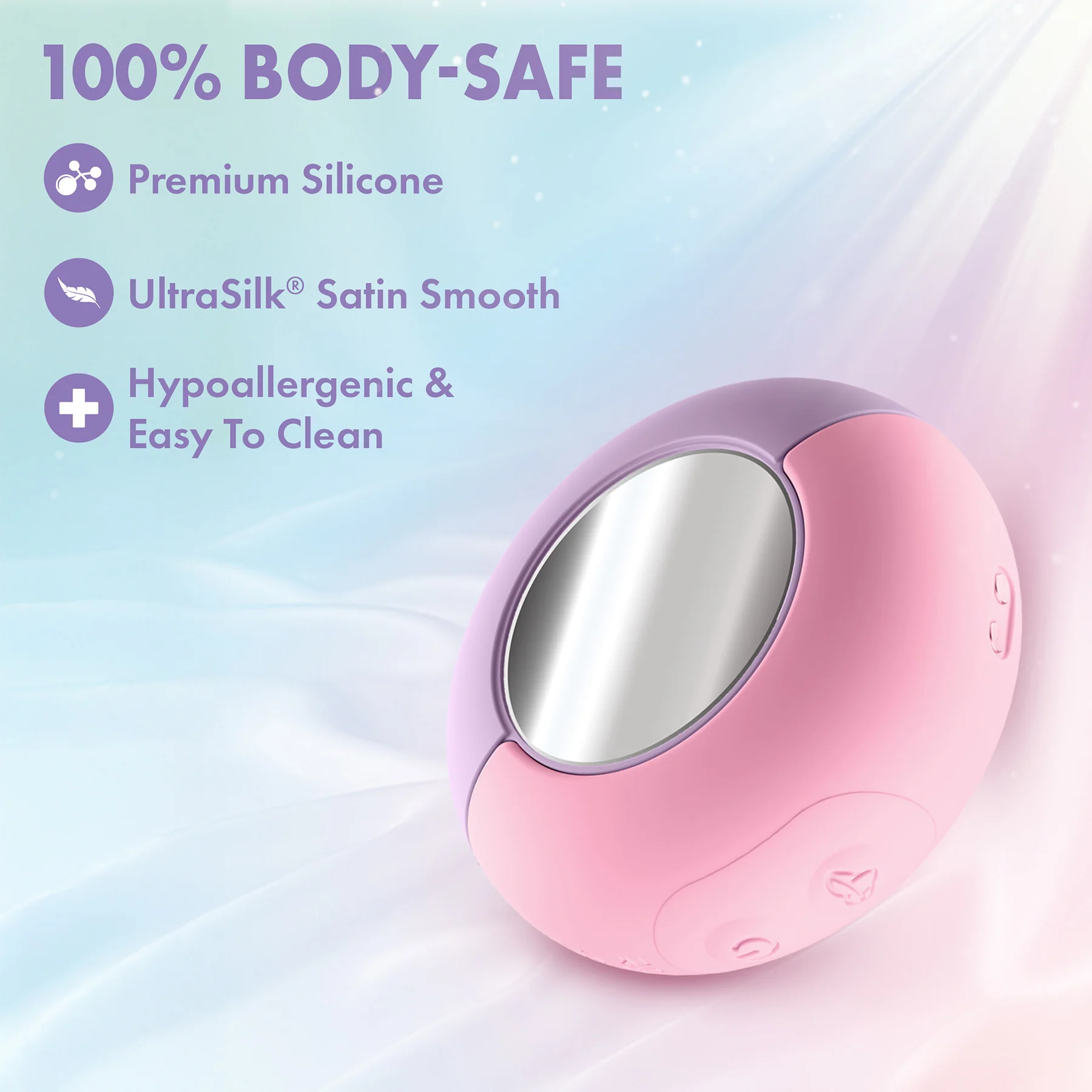 Play With Me Pout & Play Discreet Silicone Double Ended Vibrator By Blush - Image 8