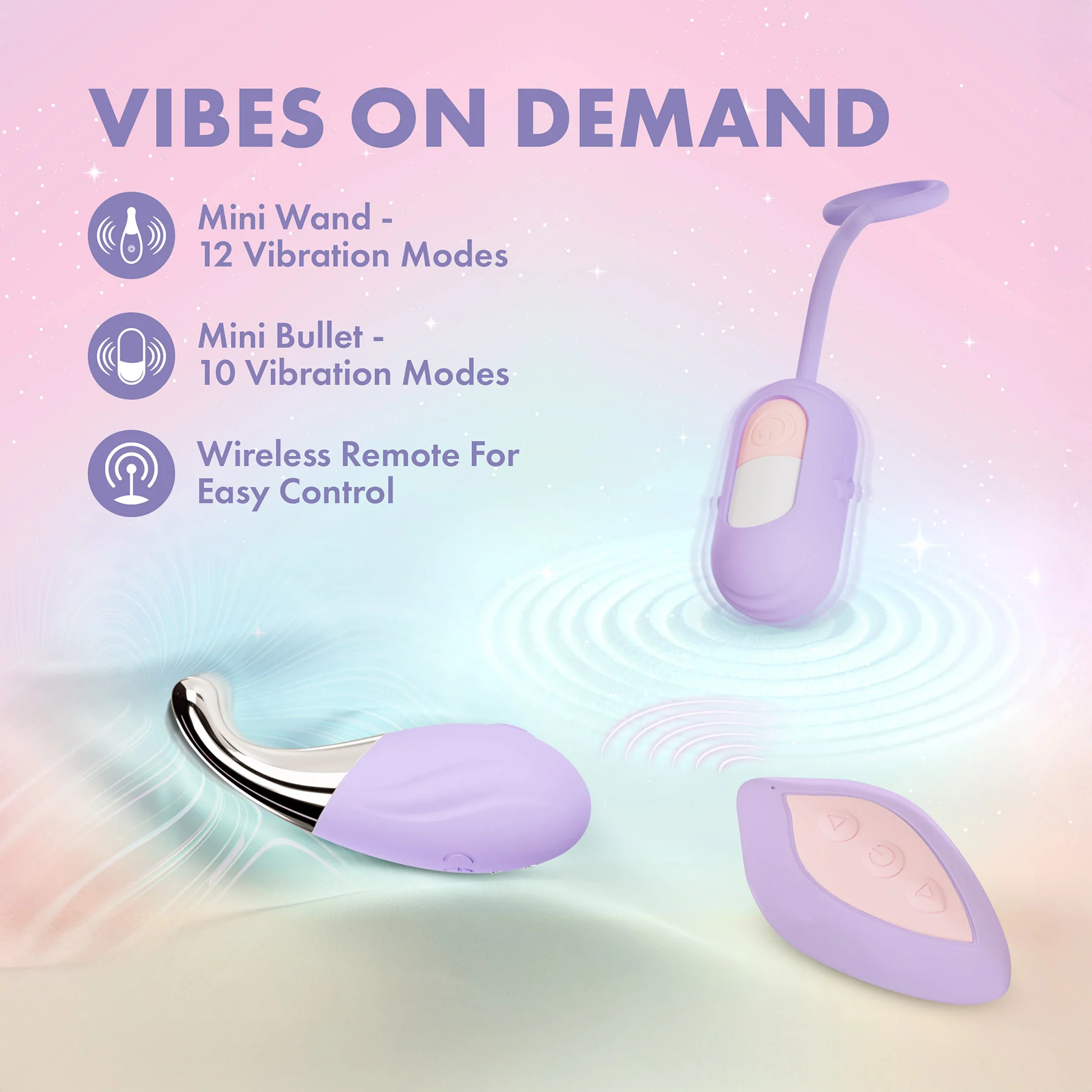Play With Me Snapstar Silicone Rechargeable Mini Vibrator Set By Blush - Image 6