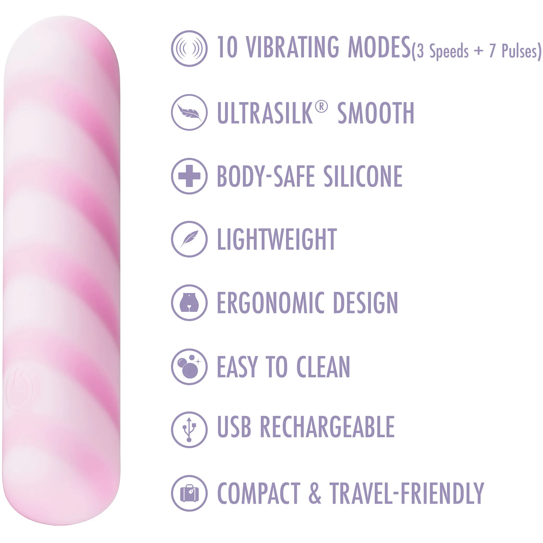 Play With Me Sugar Crush Rechargeable Silicone Bullet Vibrator By Blush - Image 11