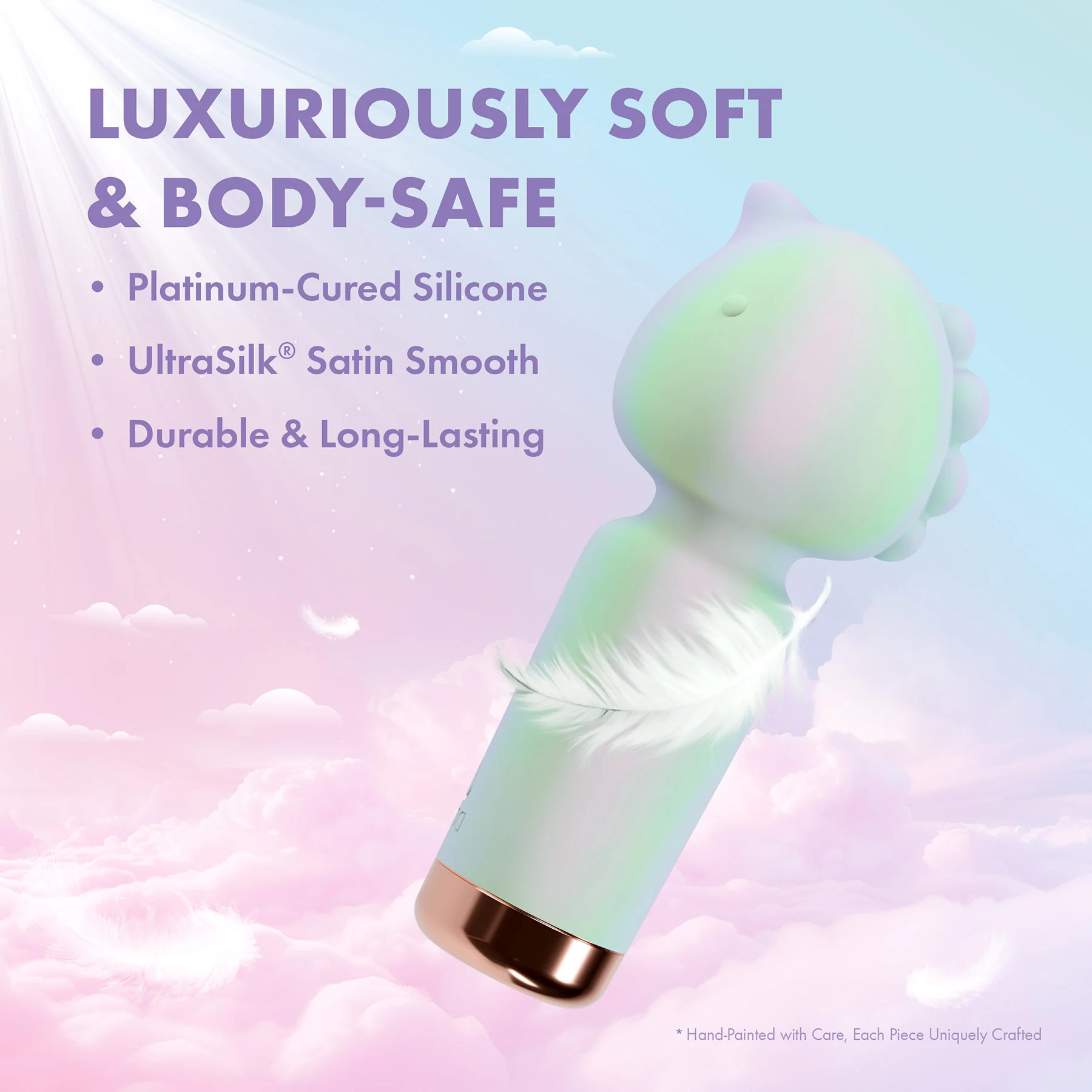 Play With Me Unicorn Dreams Silicone Rechargeable Clitoral Stimulator By Blush - Image 6