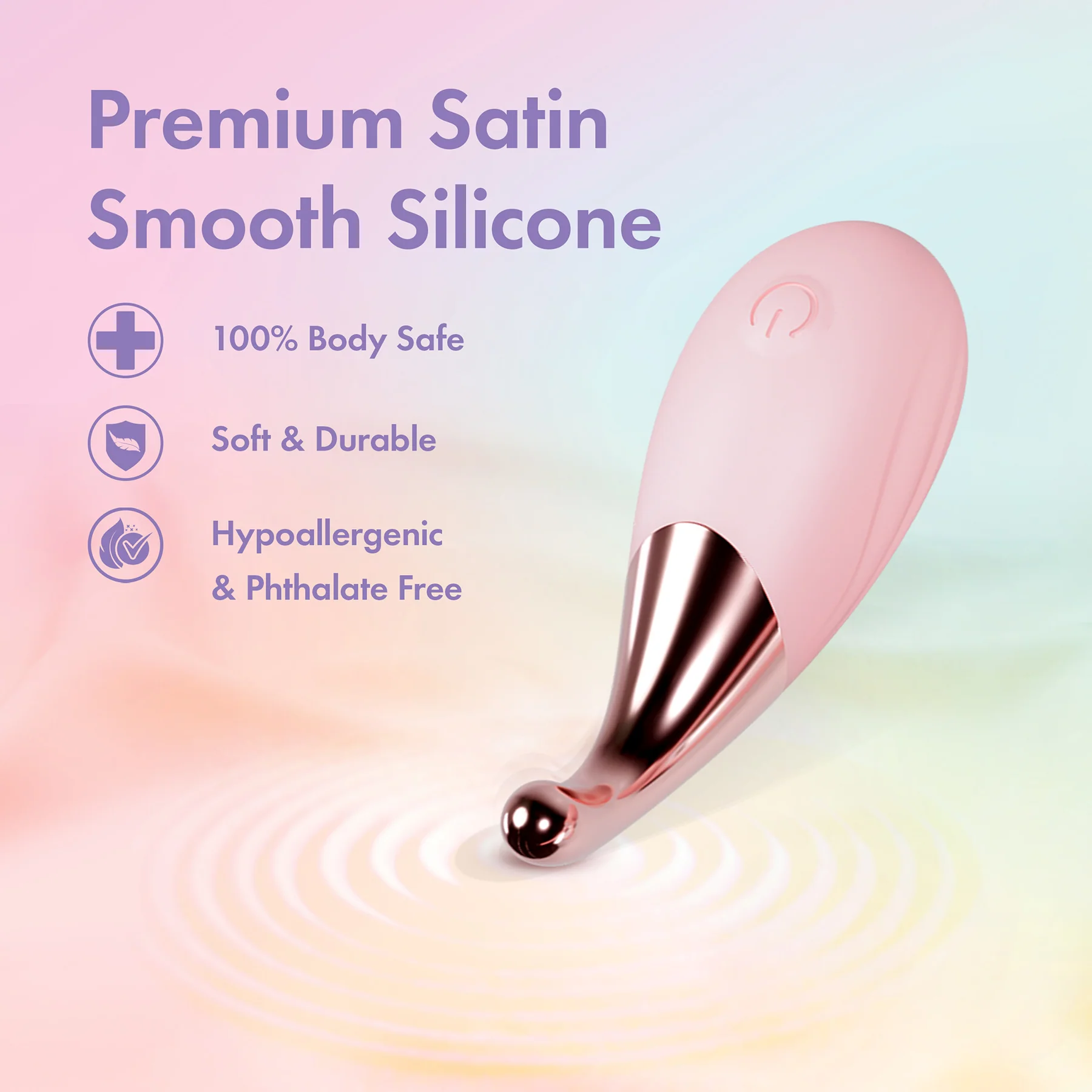 Play With Me Wanderlust Silicone Rechargeable Mini Vibrator Set By Blush - Image 4