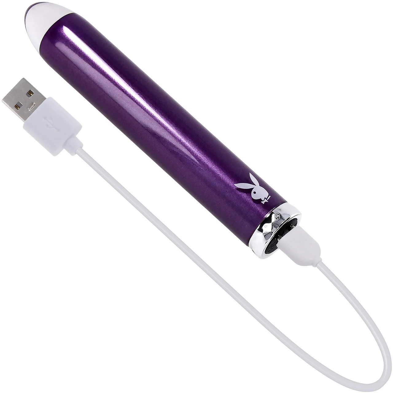 Playboy Pleasure Amethyst Rechargeable Waterproof Glass Vibrator - Image 6