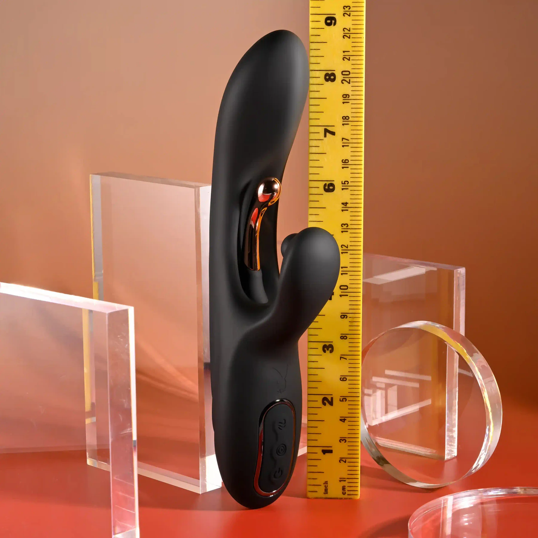 Playboy Pleasure Aureus Triple Motor Silicone Dual Stimulation Vibrator - Image 15