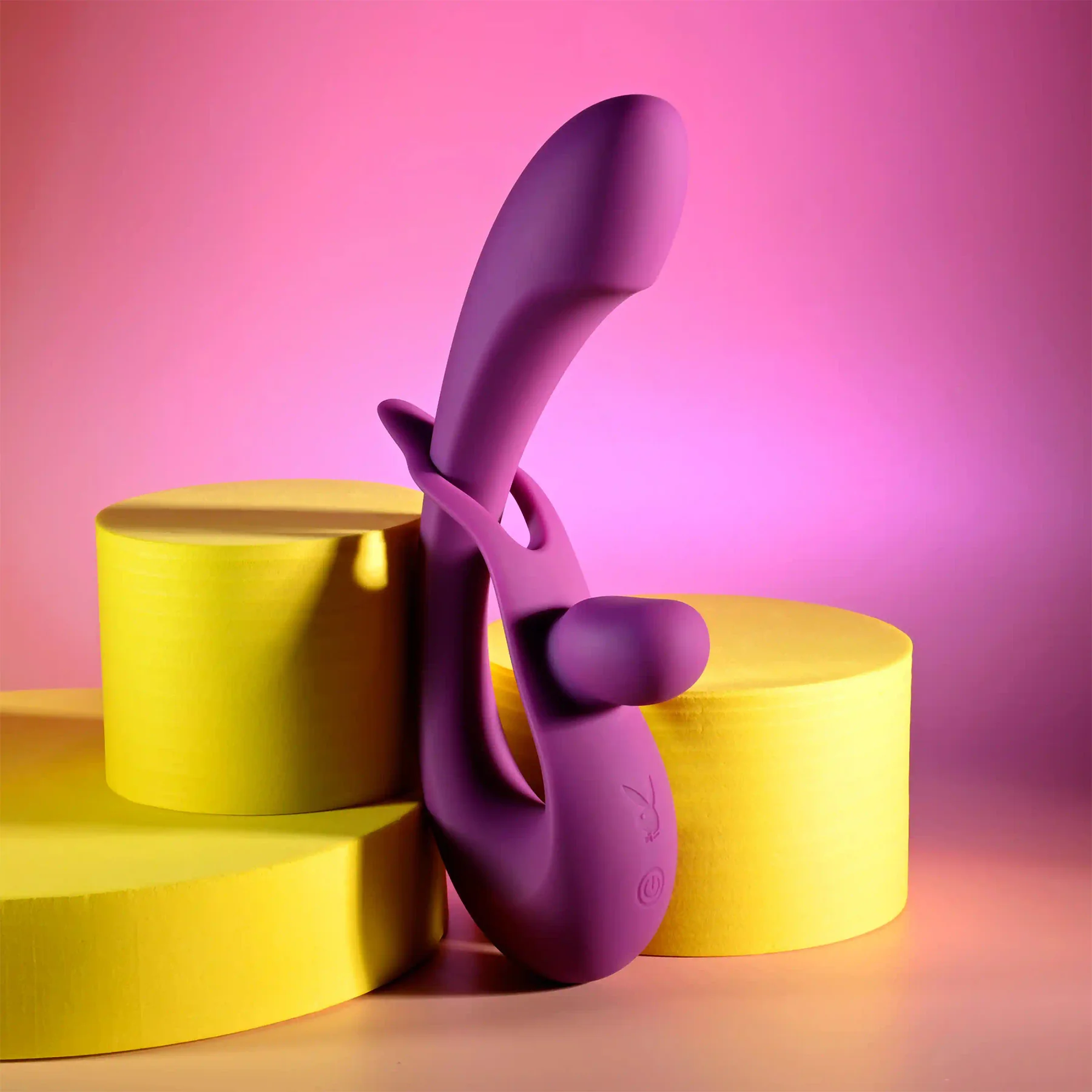 Playboy Pleasure Cha Cha Slide Rechargeable Silicone Dual Stimulation Vibrator - Image 12