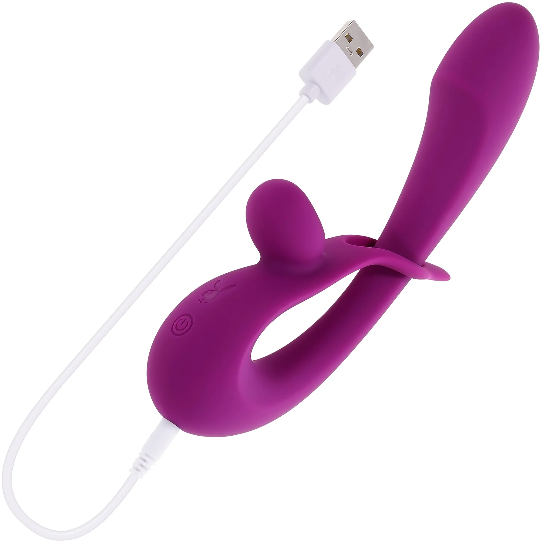 Playboy Pleasure Cha Cha Slide Rechargeable Silicone Dual Stimulation Vibrator - Image 16