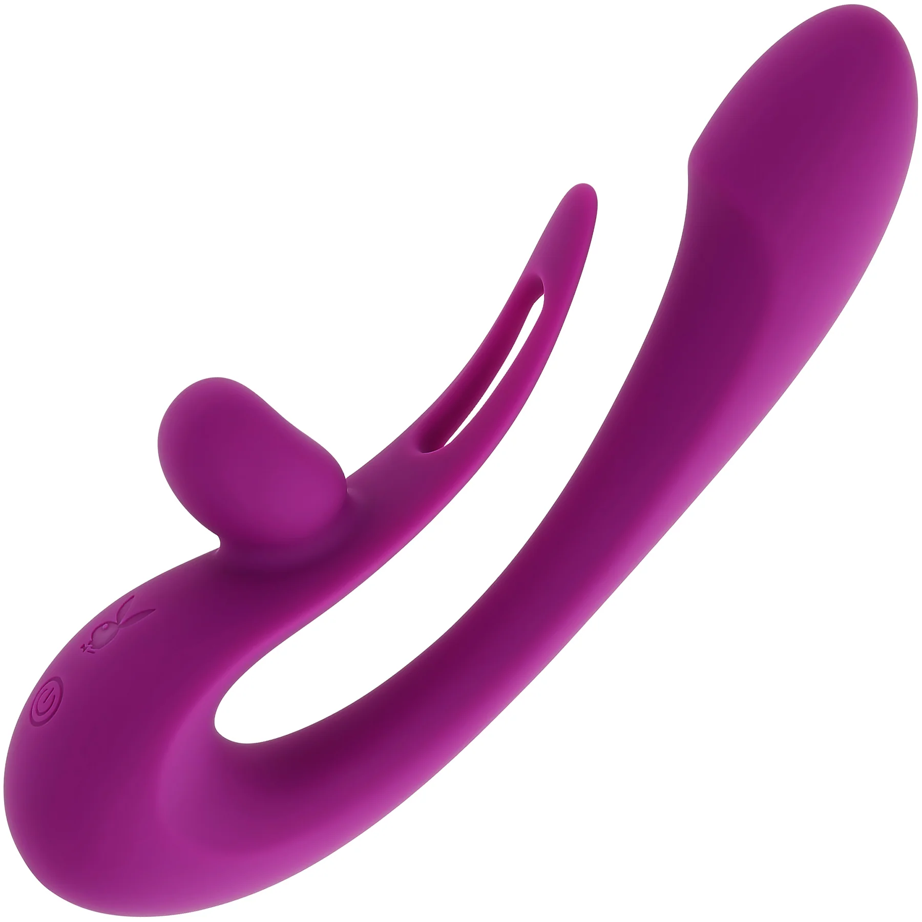 Playboy Pleasure Cha Cha Slide Rechargeable Silicone Dual Stimulation Vibrator - Image 18