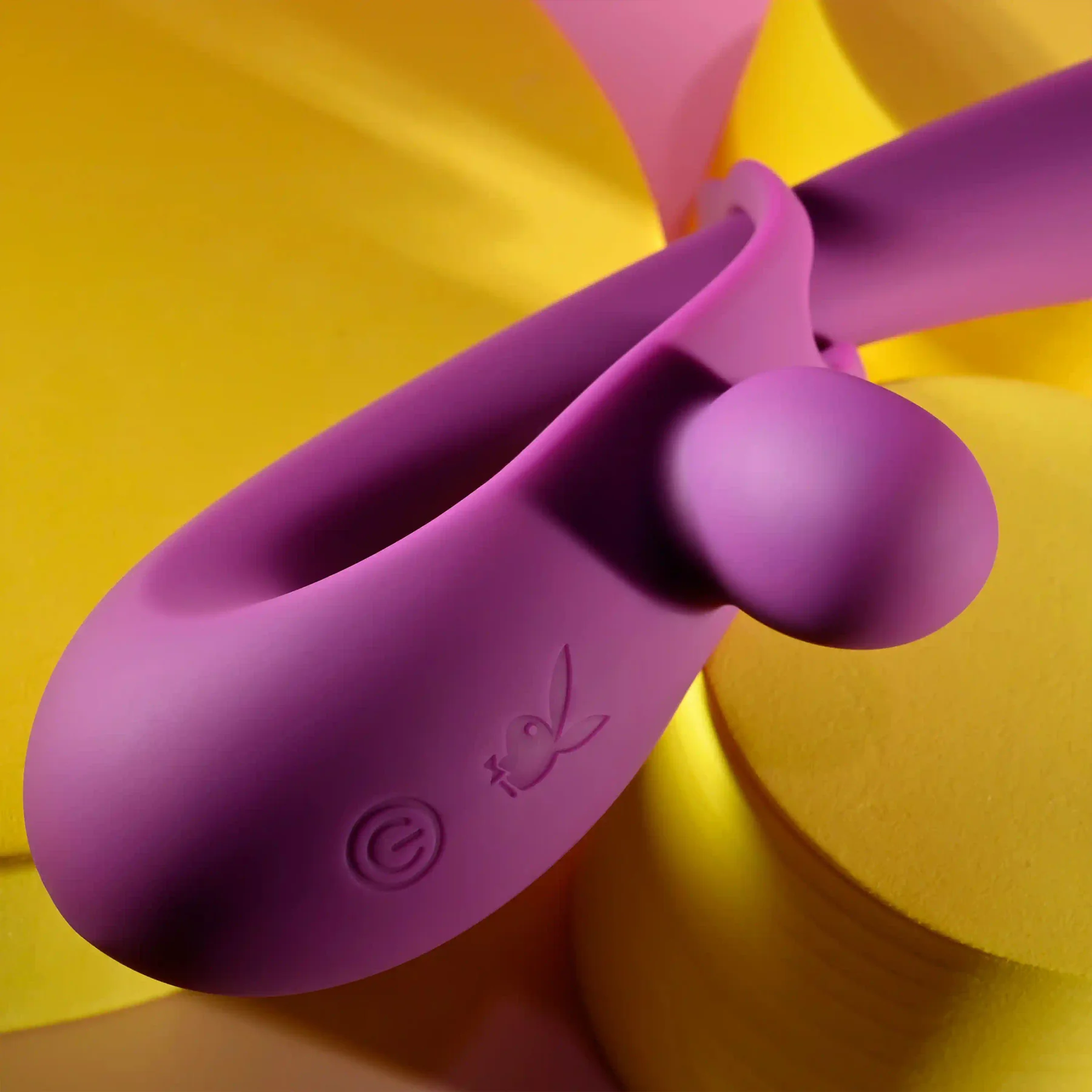 Playboy Pleasure Cha Cha Slide Rechargeable Silicone Dual Stimulation Vibrator - Image 2