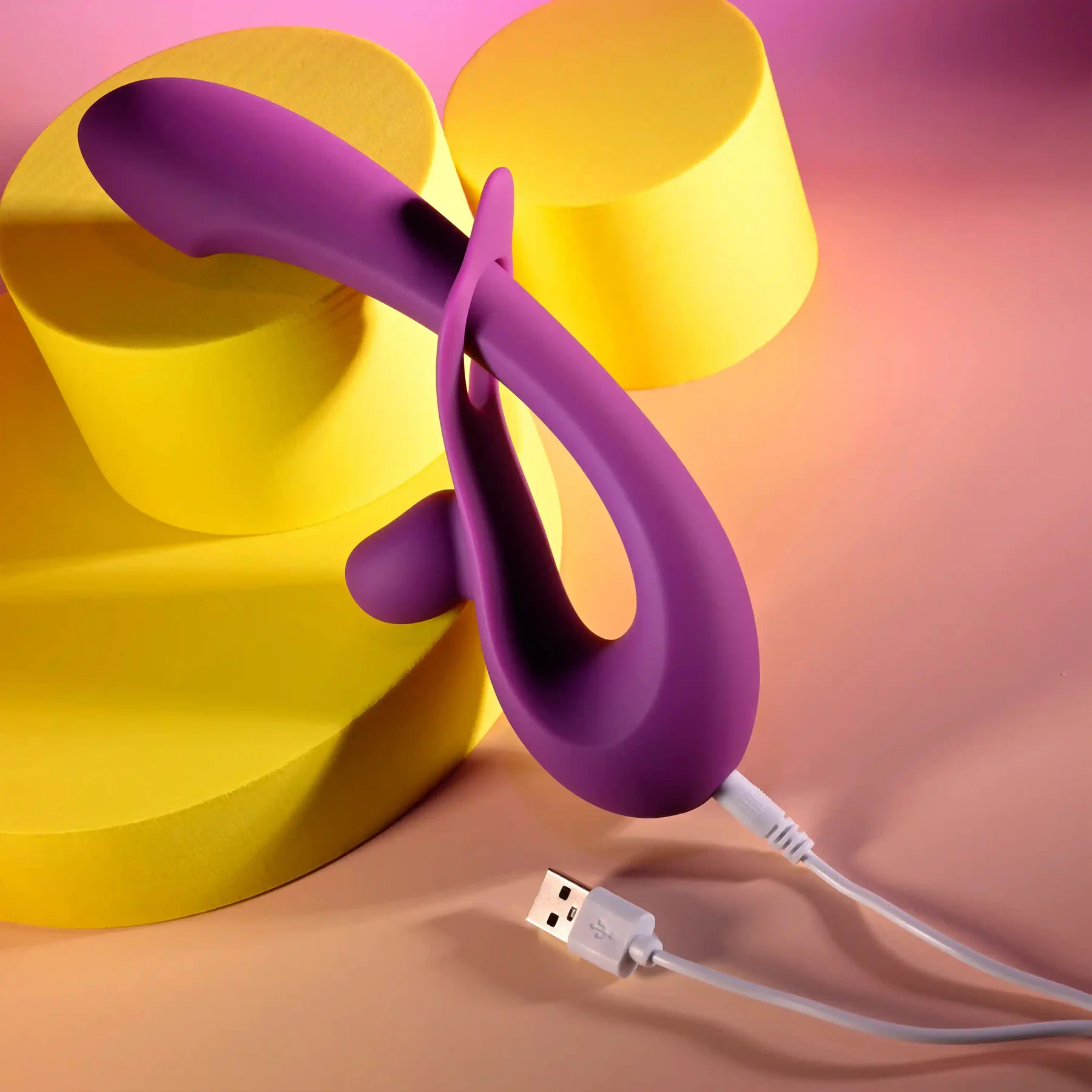 Playboy Pleasure Cha Cha Slide Rechargeable Silicone Dual Stimulation Vibrator - Image 6