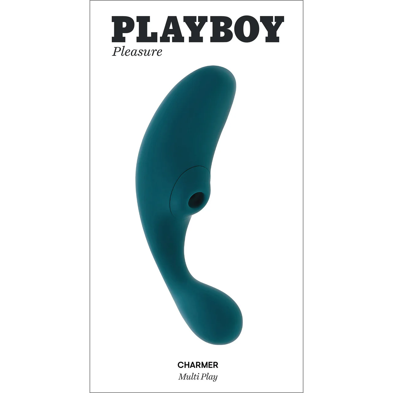 Playboy Pleasure Charmer Rechargeable Silicone Dual Stimulation Vibrator With Clitoral Suction - Image 13