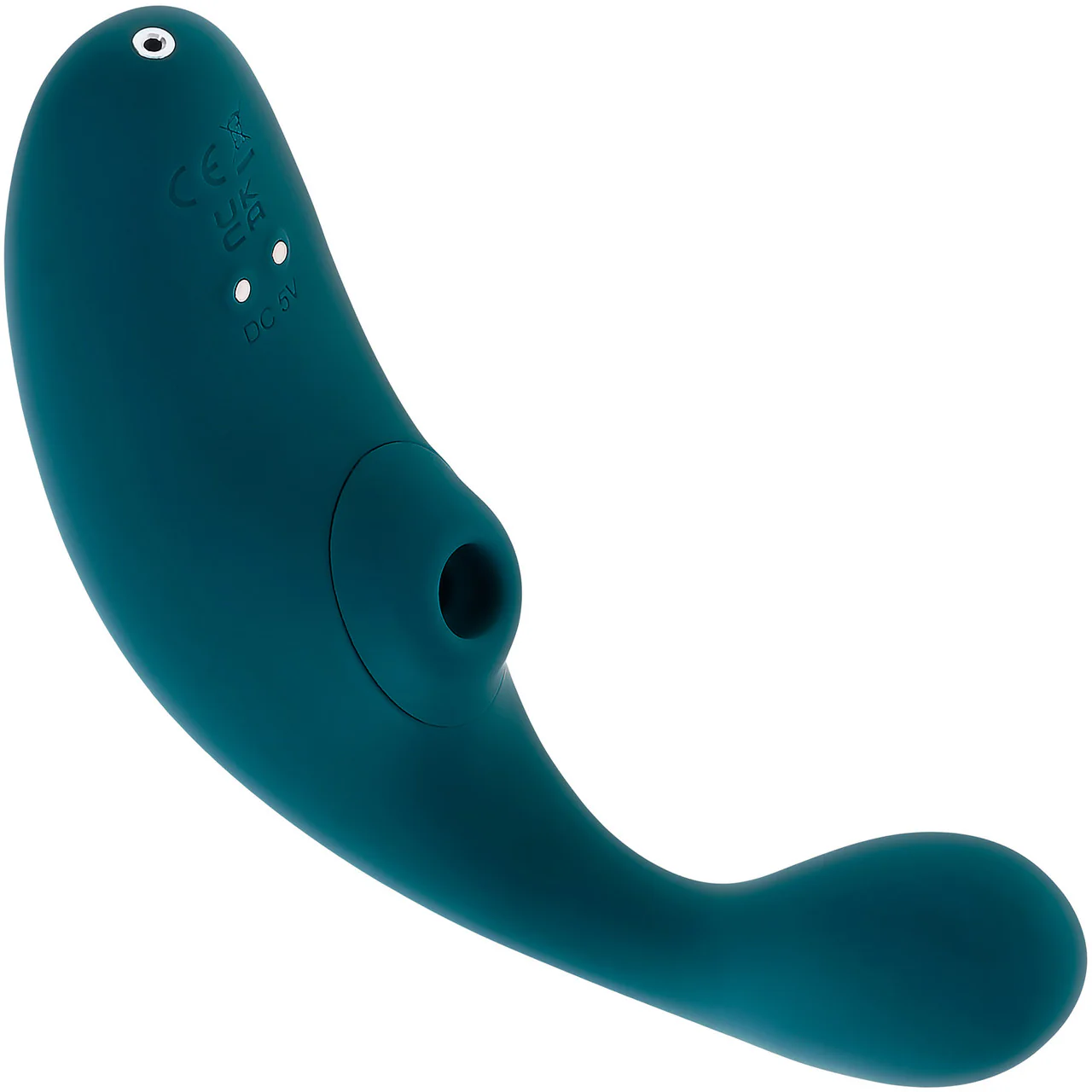 Playboy Pleasure Charmer Rechargeable Silicone Dual Stimulation Vibrator With Clitoral Suction - Image 2