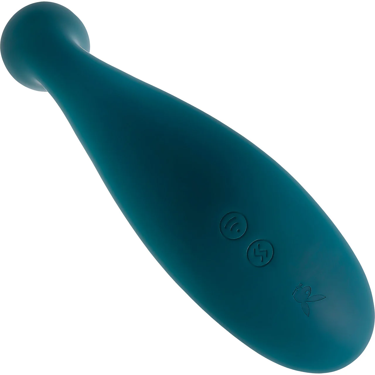 Playboy Pleasure Charmer Rechargeable Silicone Dual Stimulation Vibrator With Clitoral Suction - Image 4