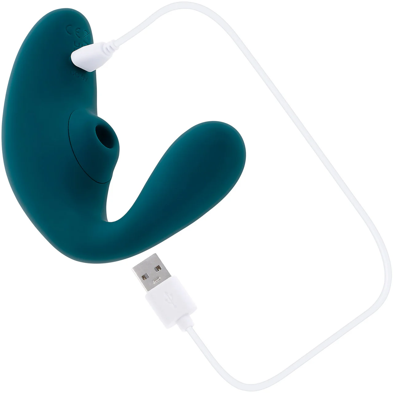 Playboy Pleasure Charmer Rechargeable Silicone Dual Stimulation Vibrator With Clitoral Suction - Image 6