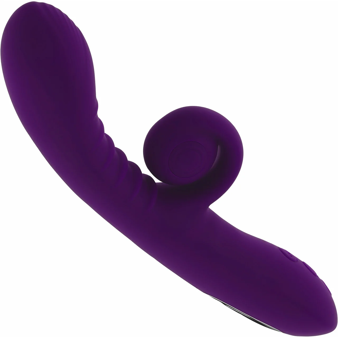 Playboy Pleasure Curlicue Rechargeable Silicone Extendable Spiral Dual Stimulation Vibrator - Image 2