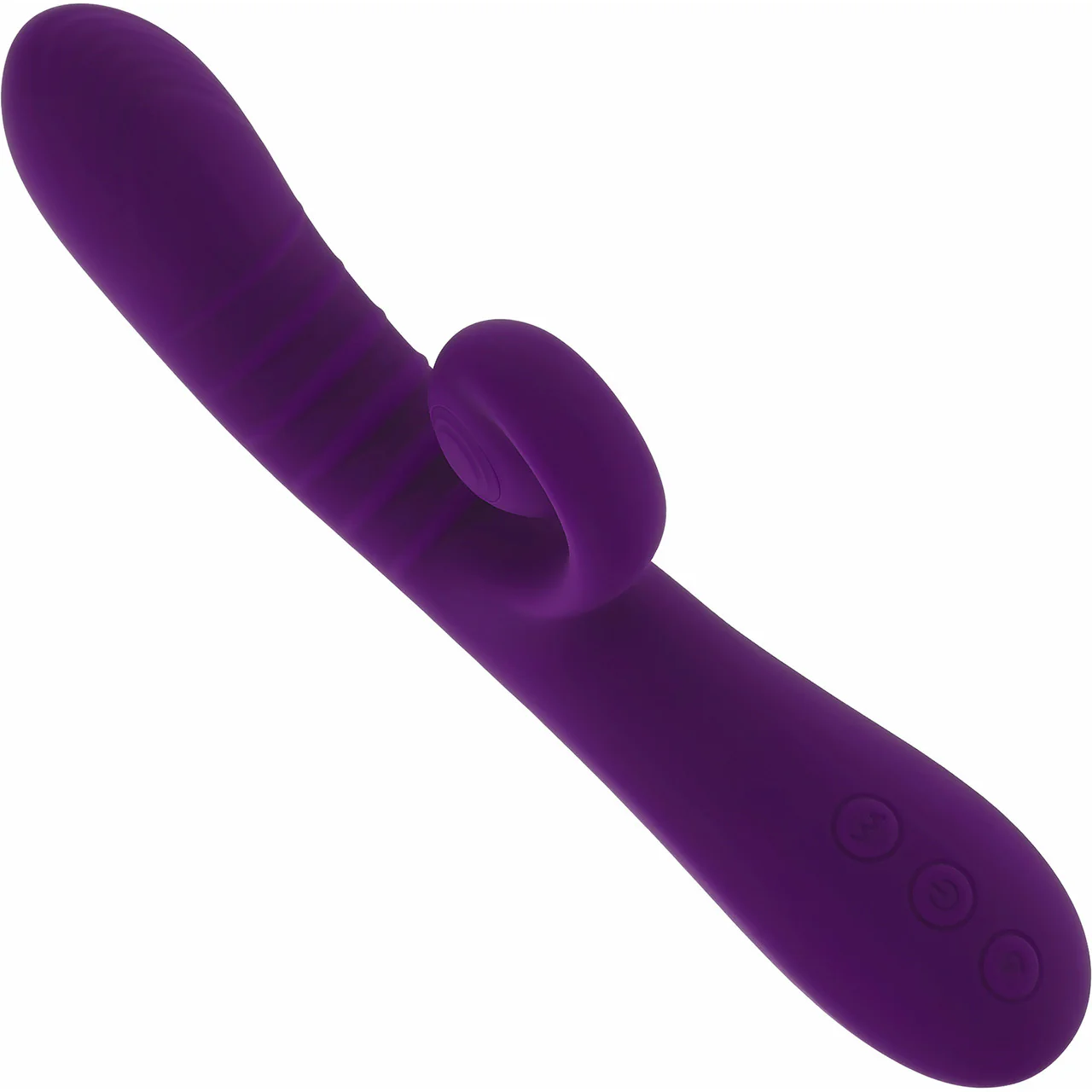 Playboy Pleasure Curlicue Rechargeable Silicone Extendable Spiral Dual Stimulation Vibrator - Image 4