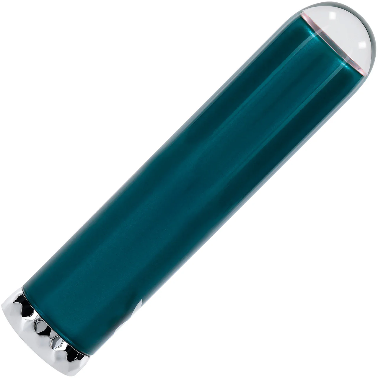 Playboy Pleasure Emerald Rechargeable Waterproof Glass Vibrator - Image 5