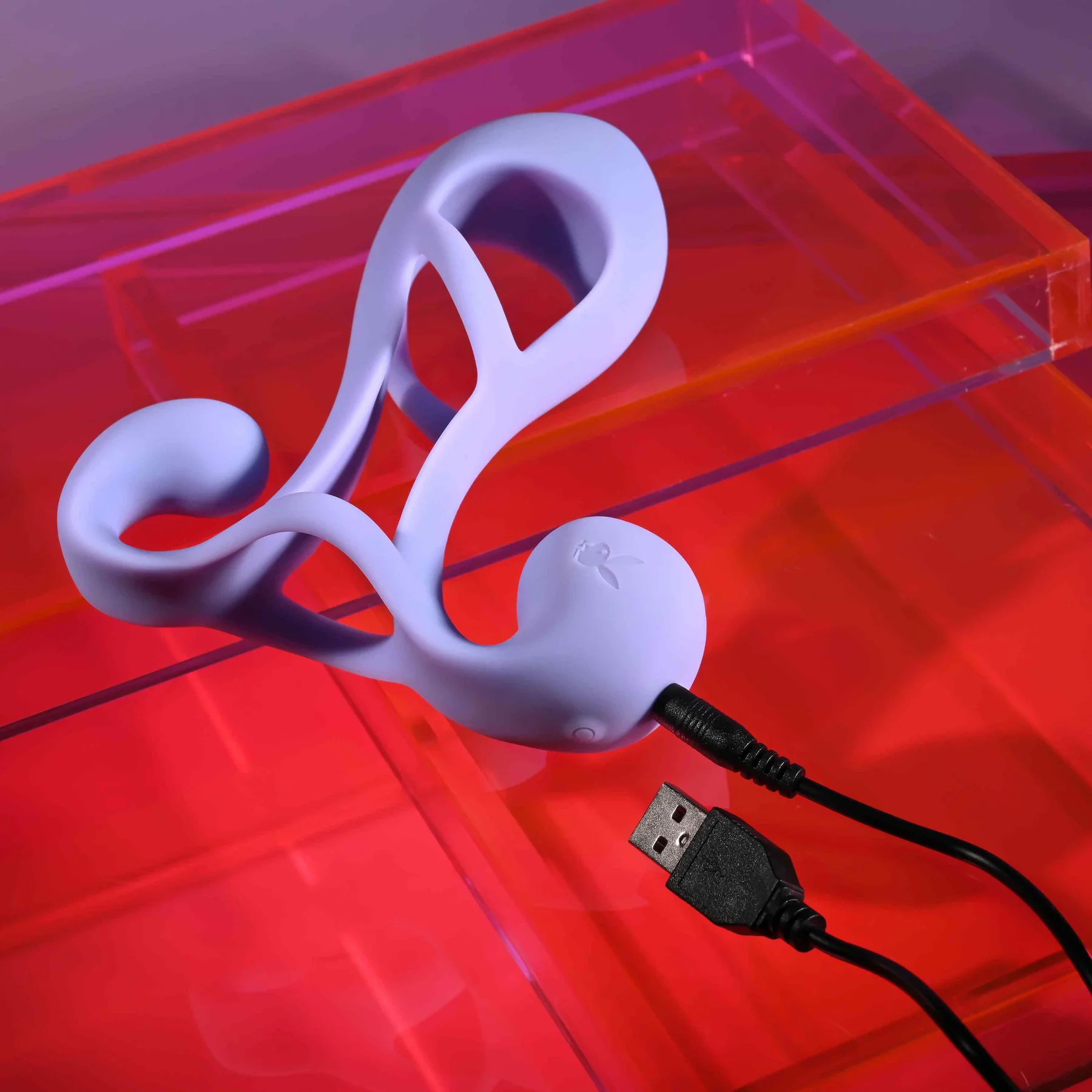 Playboy Pleasure Fantasy Cage Vibrating Silicone Penis Extension - Image 10