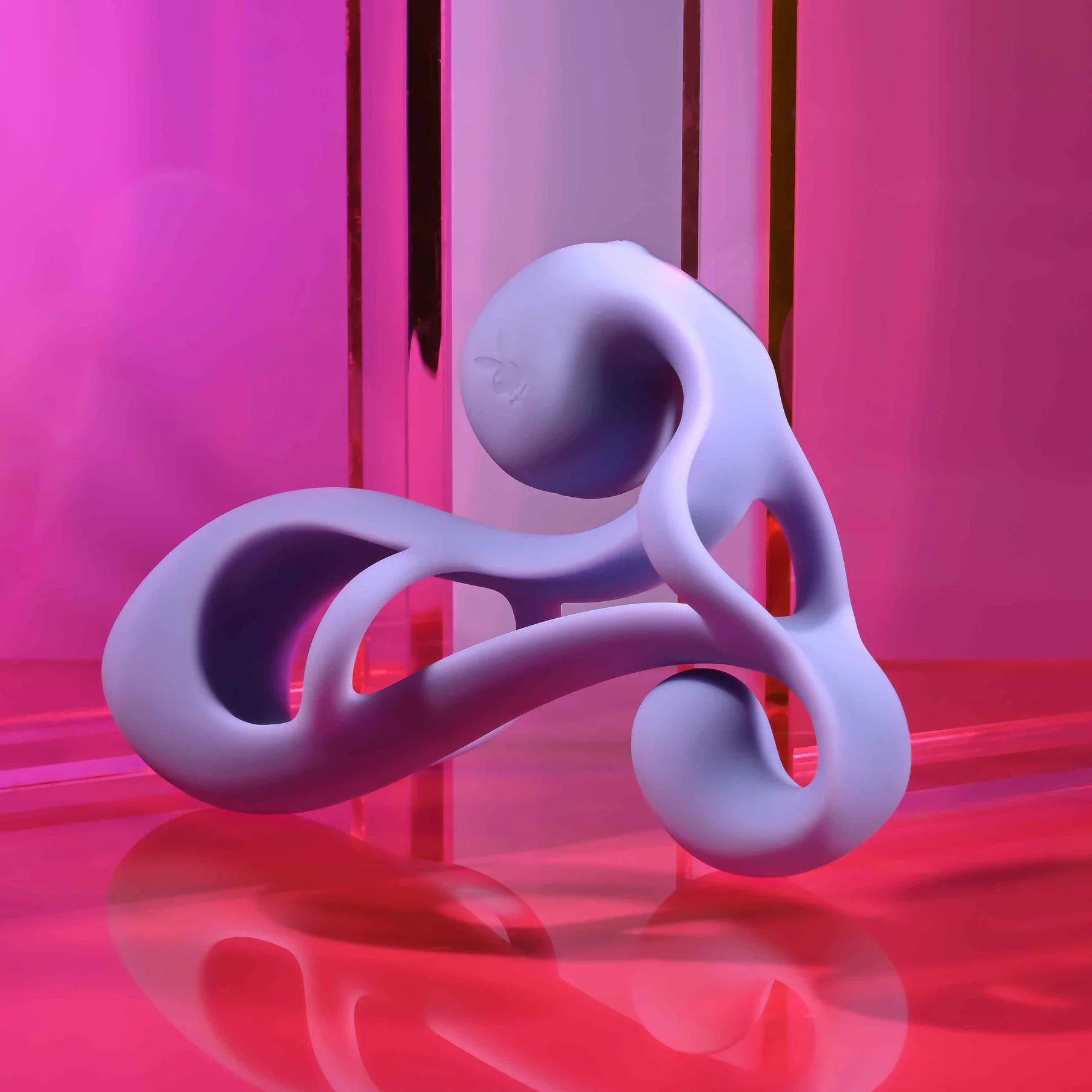 Playboy Pleasure Fantasy Cage Vibrating Silicone Penis Extension - Image 12
