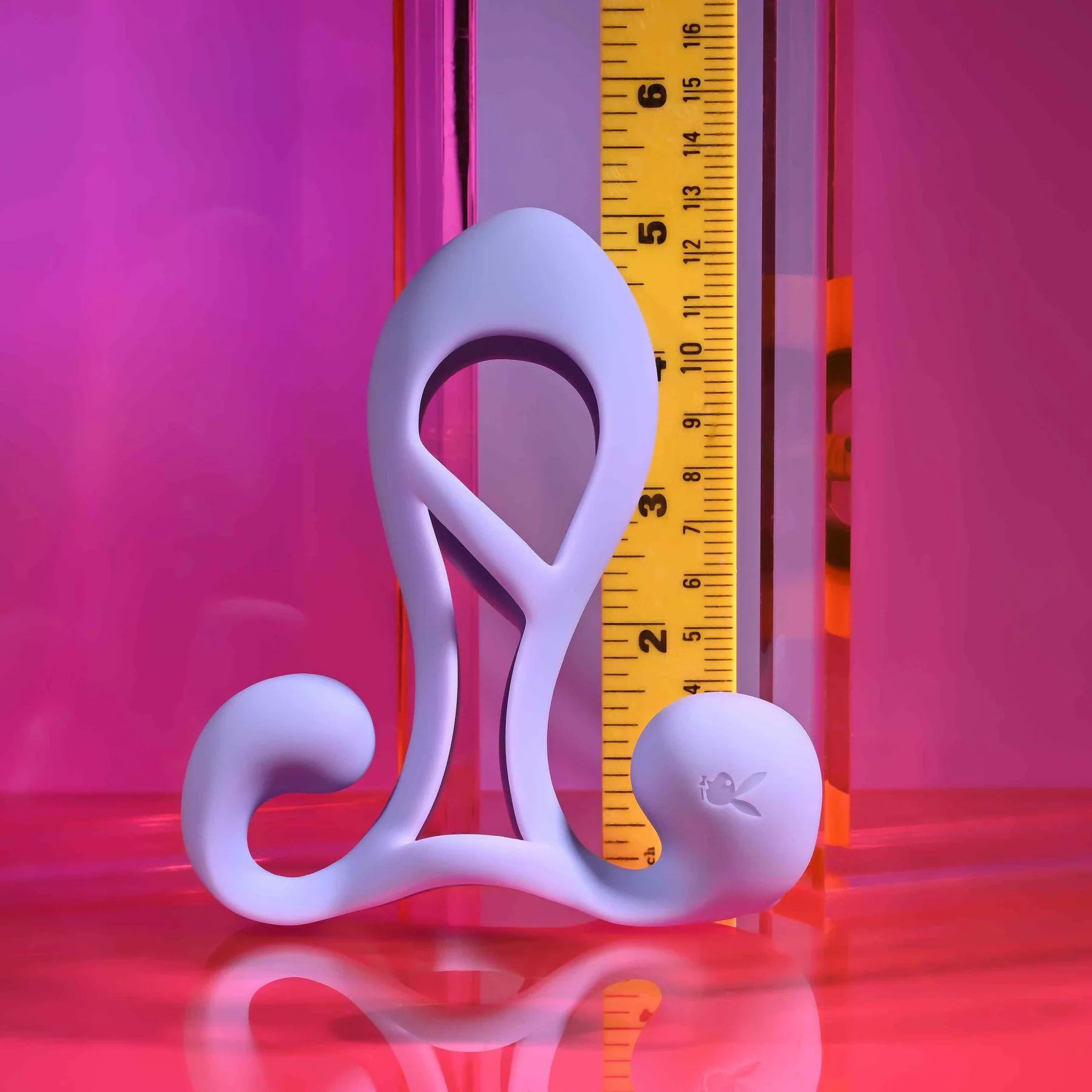 Playboy Pleasure Fantasy Cage Vibrating Silicone Penis Extension - Image 14