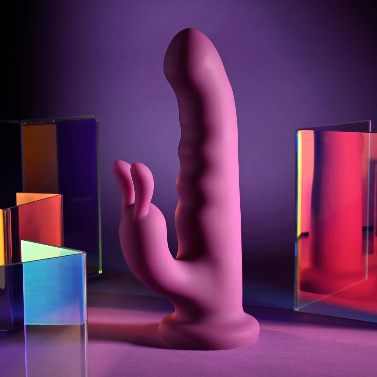 Playboy Pleasure Fluffle Rechargeable Silicone Twirling Rabbit Vibrator With Suction Cup - Image 13