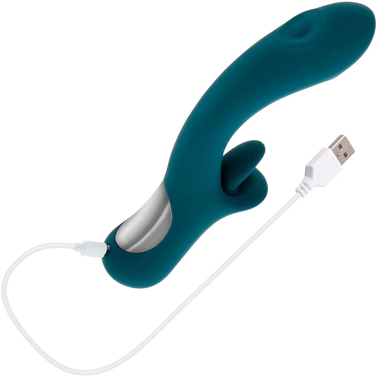 Playboy Pleasure Harmony Rechargeable Silicone Tapping & Licking Dual Stimulation Vibrator - Image 7