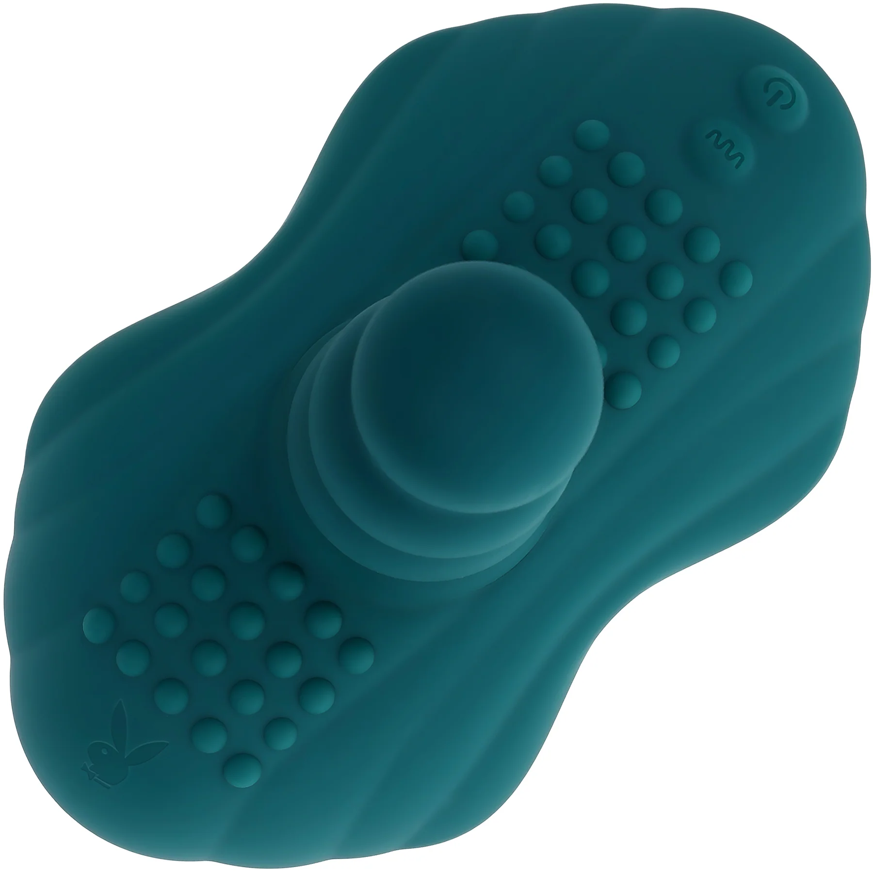 Playboy Pleasure Have A Seat Rechargeable Silicone Vibrating Grinder With Remote - Image 2