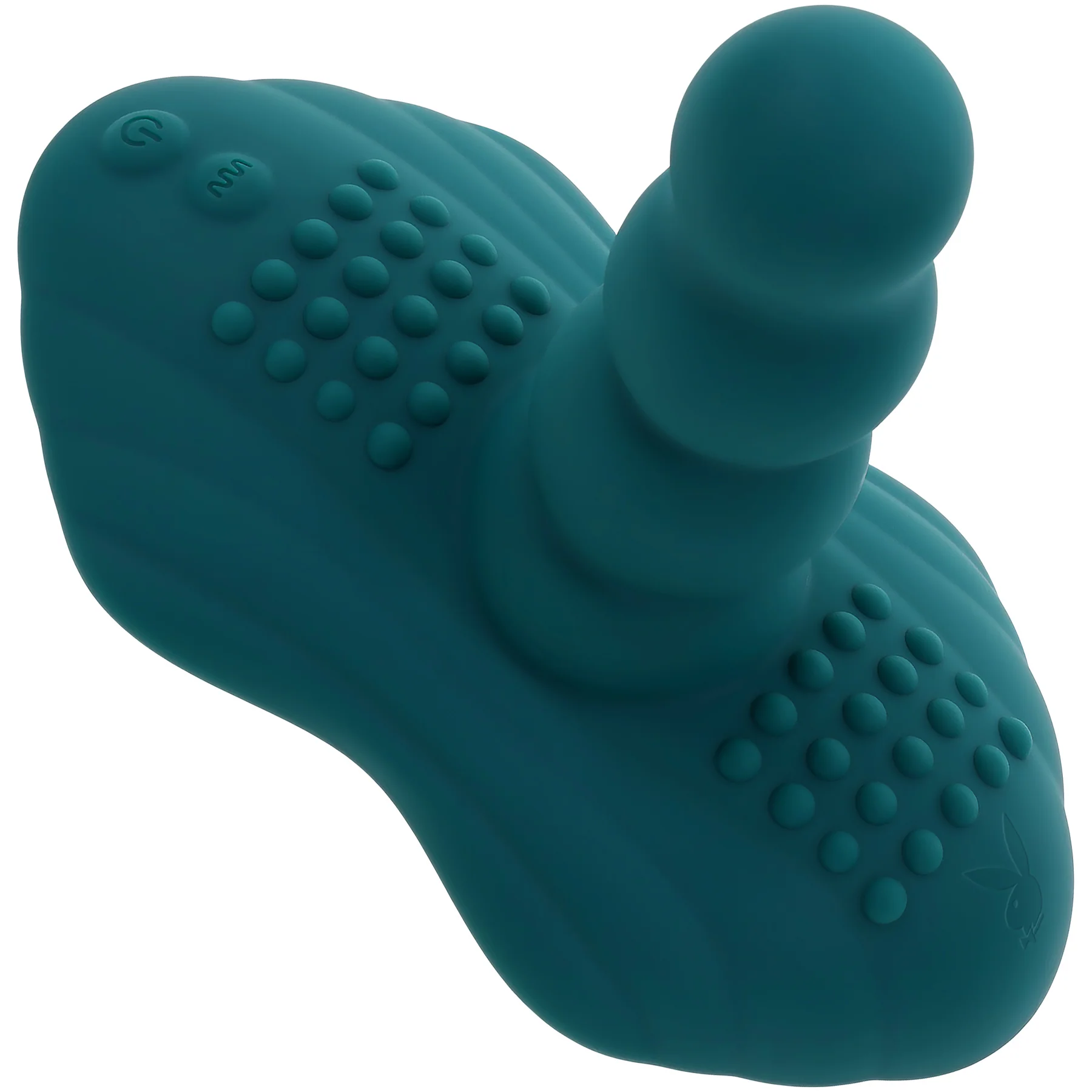 Playboy Pleasure Have A Seat Rechargeable Silicone Vibrating Grinder With Remote - Image 5