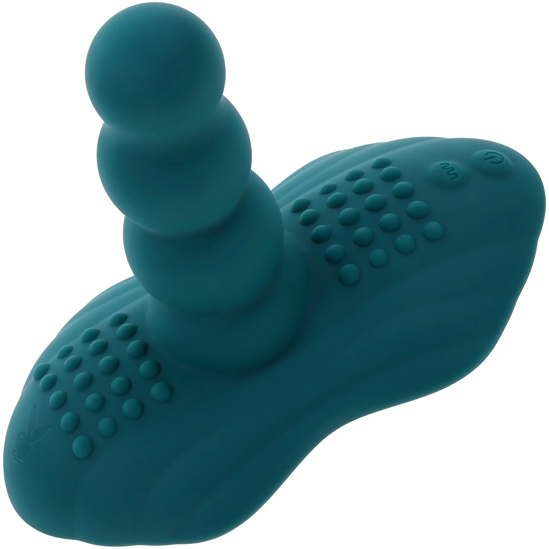 Playboy Pleasure Have A Seat Rechargeable Silicone Vibrating Grinder With Remote - Image 6