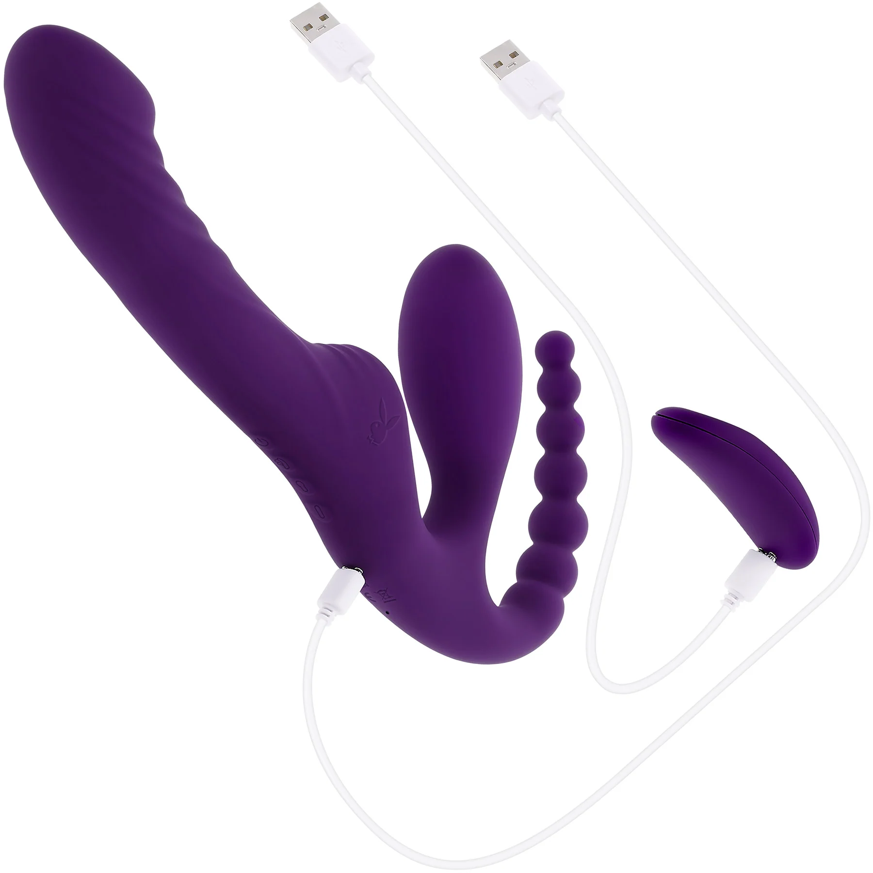 Playboy Pleasure Hug It Out Inflatable Triple Stimulation Vibrator With Remote - Image 19