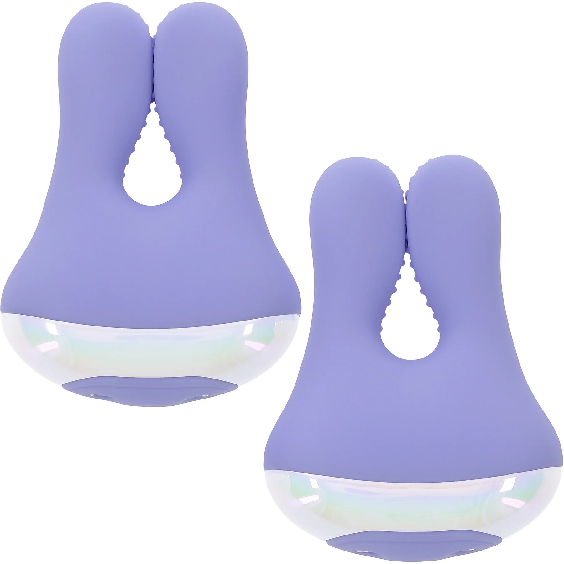 Playboy Pleasure In A Pinch Rechargeable Vibrating Nipple Clamps - Image 2