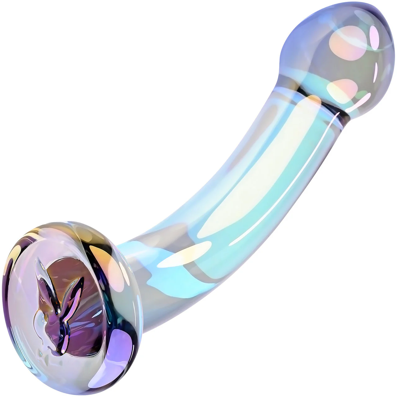 Playboy Pleasure Jewels King G-Spot & P-Spot Glass Dildo - Image 3