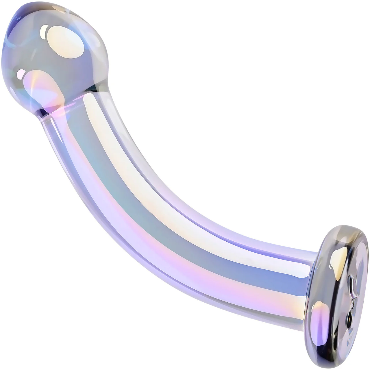 Playboy Pleasure Jewels King G-Spot & P-Spot Glass Dildo - Image 4
