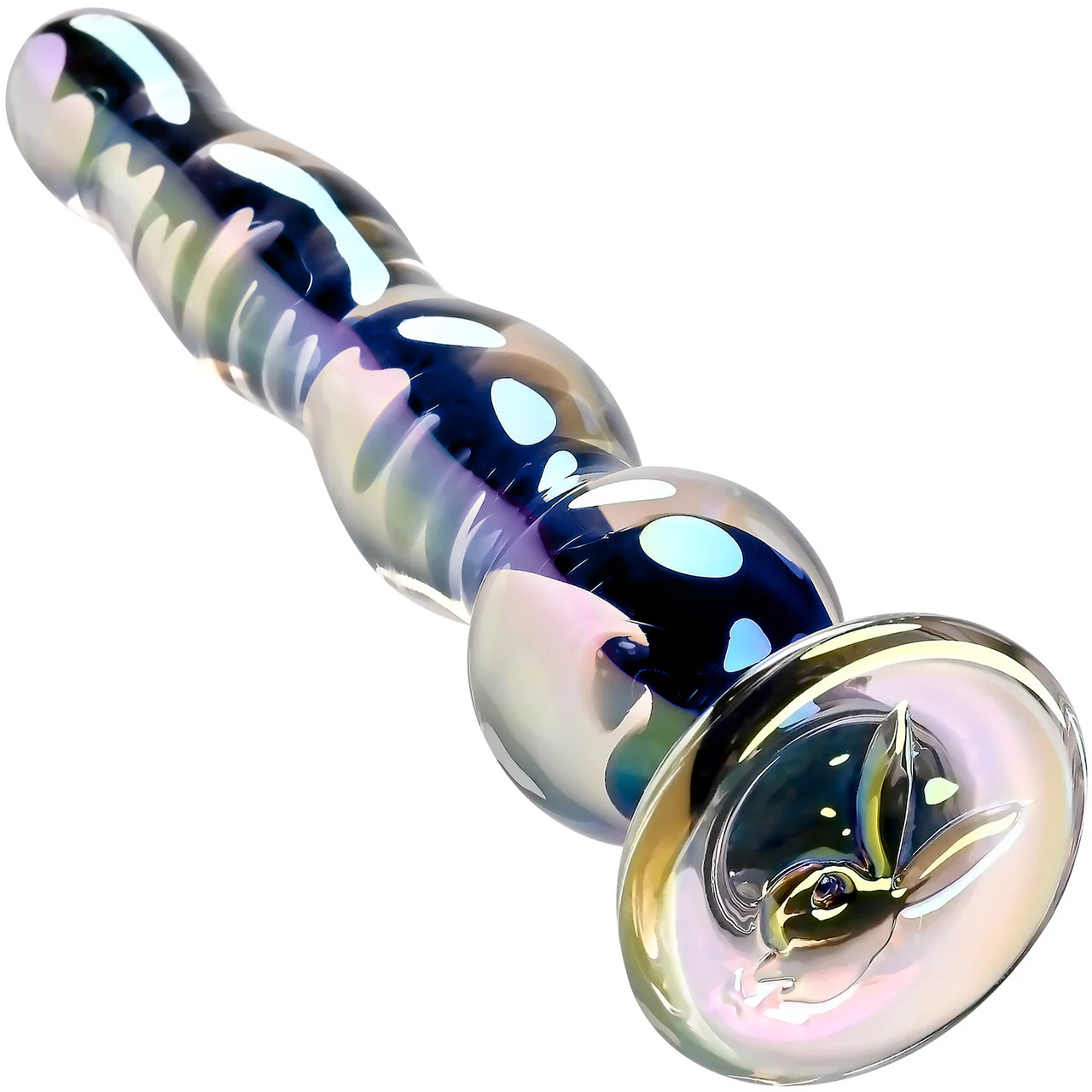 Playboy Pleasure Jewels Wand Glass Dildo - Image 3