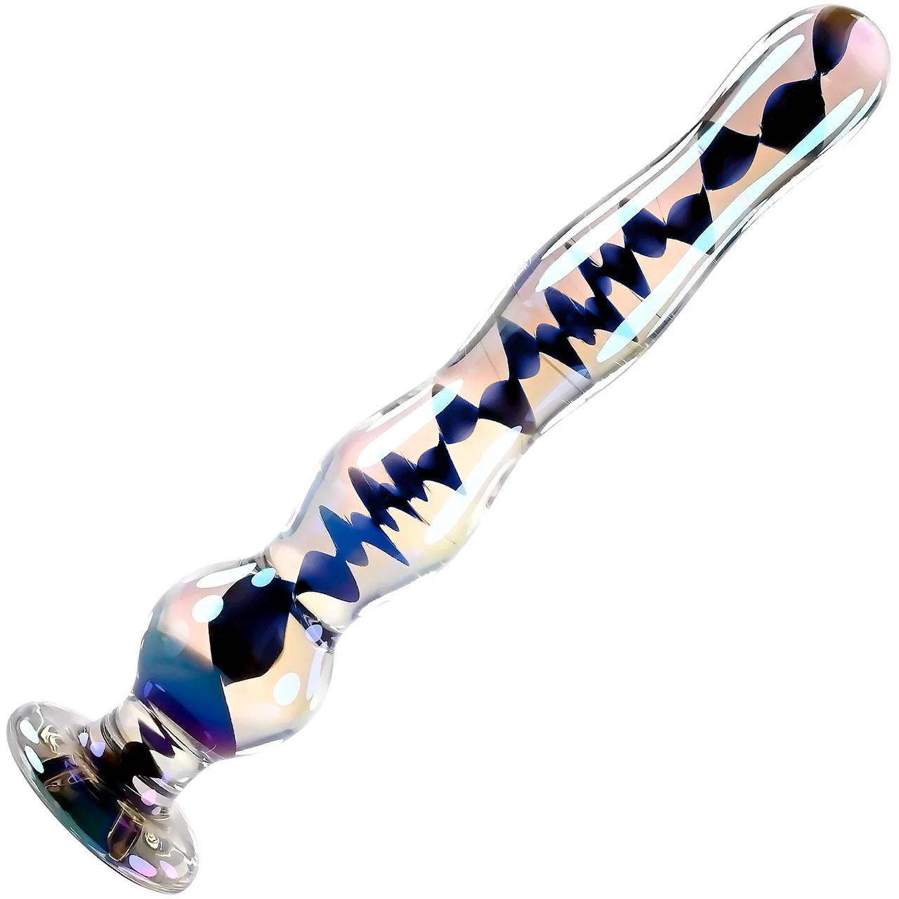 Playboy Pleasure Jewels Wand Glass Dildo - Image 4
