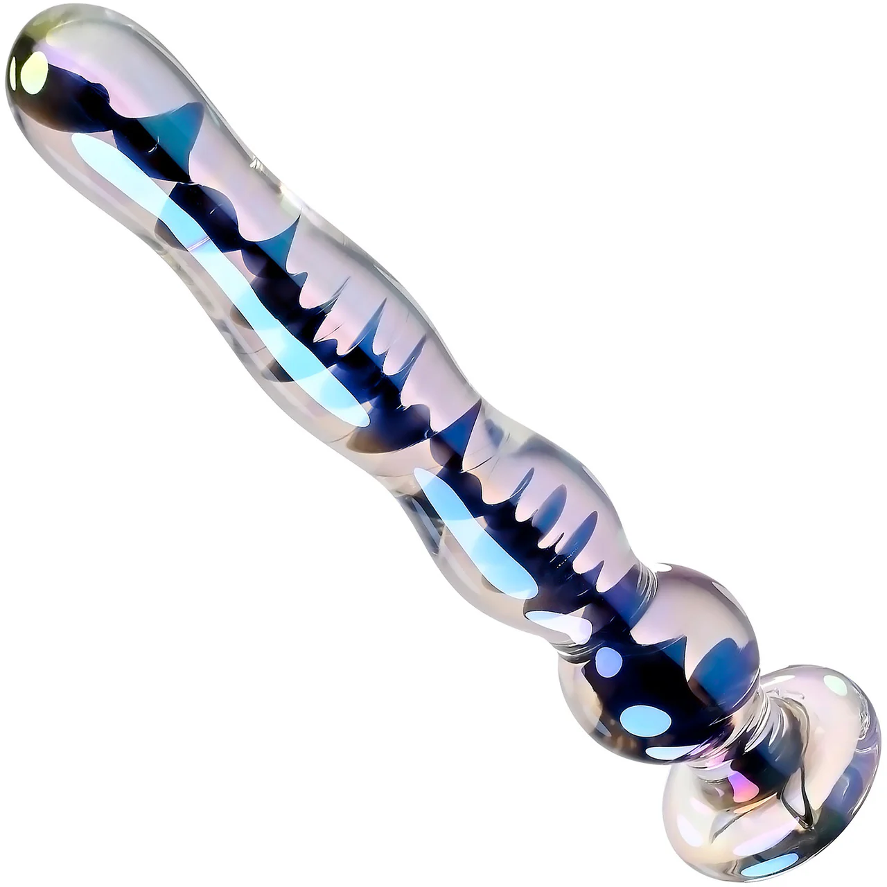 Playboy Pleasure Jewels Wand Glass Dildo - Image 5