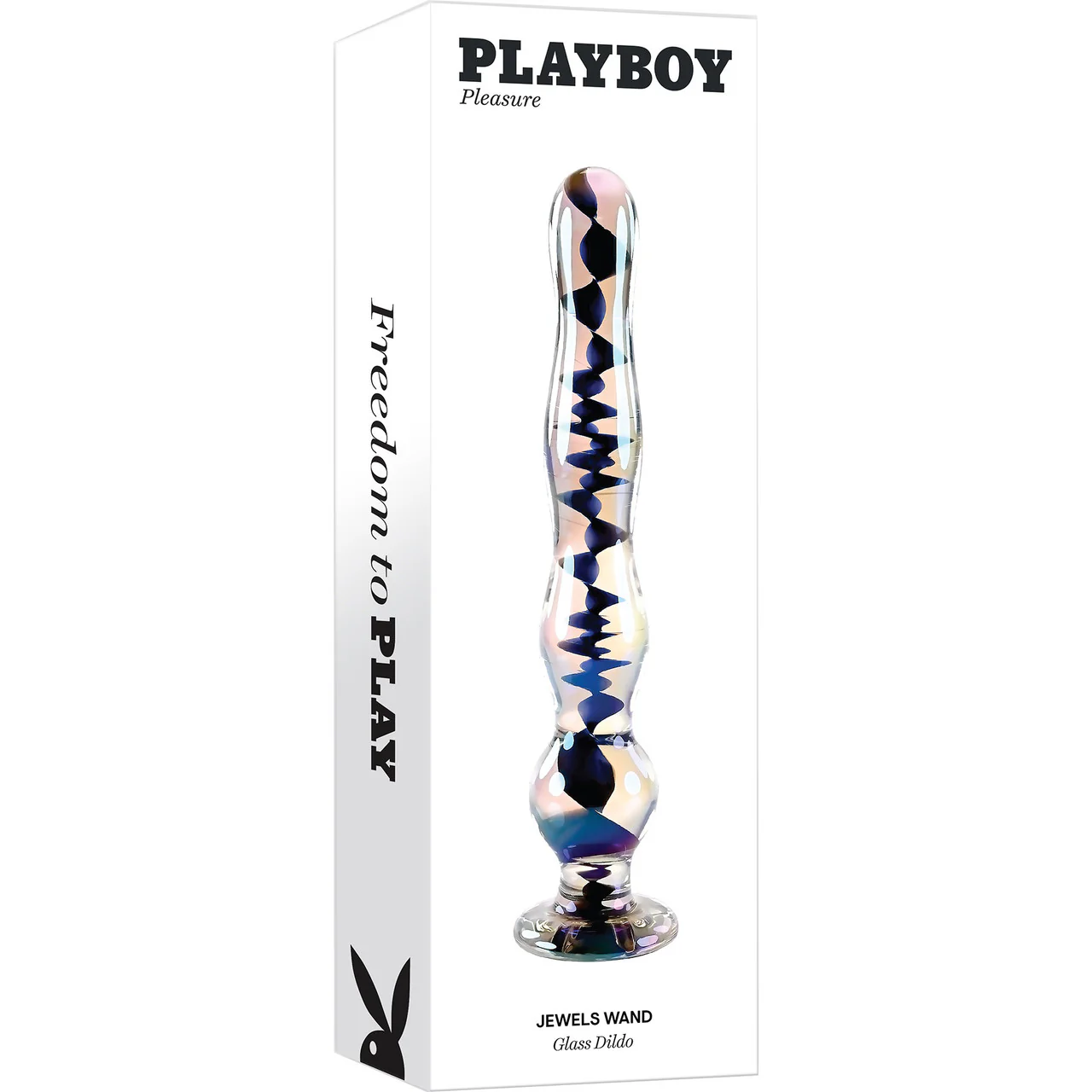 Playboy Pleasure Jewels Wand Glass Dildo - Image 7