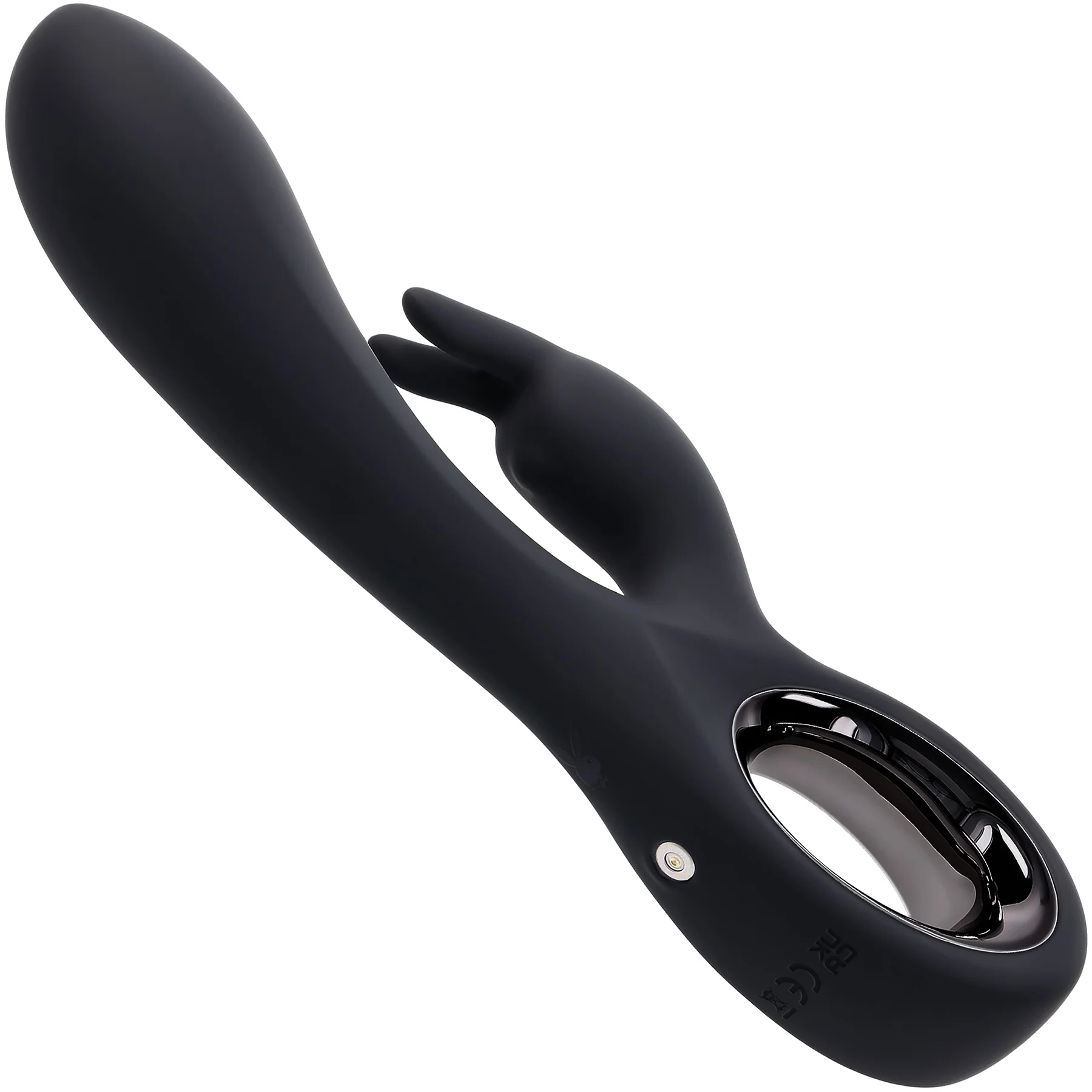 Playboy Pleasure Late Night Bunny Rechargeable Silicone Rabbit Vibrator - Image 3