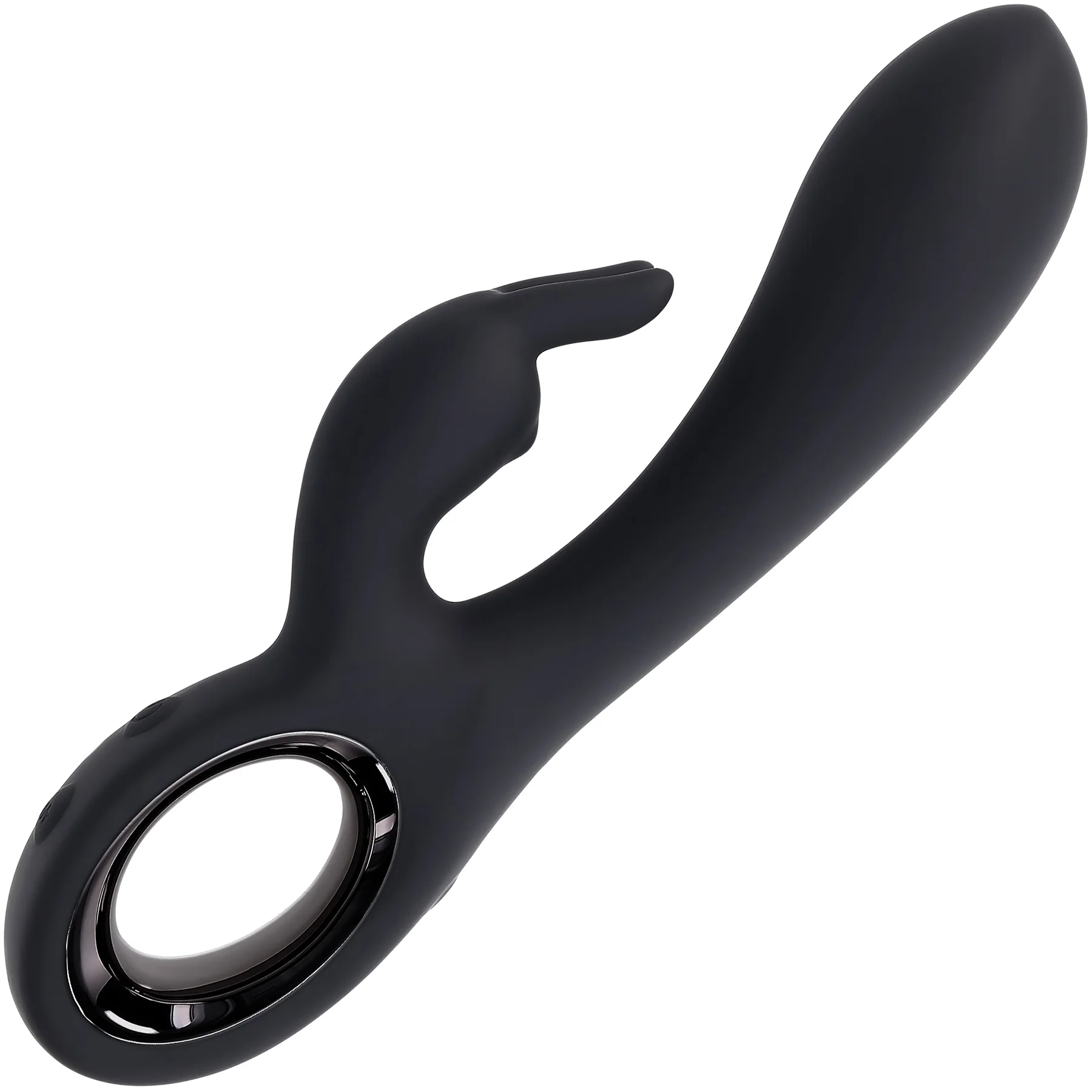 Playboy Pleasure Late Night Bunny Rechargeable Silicone Rabbit Vibrator - Image 5