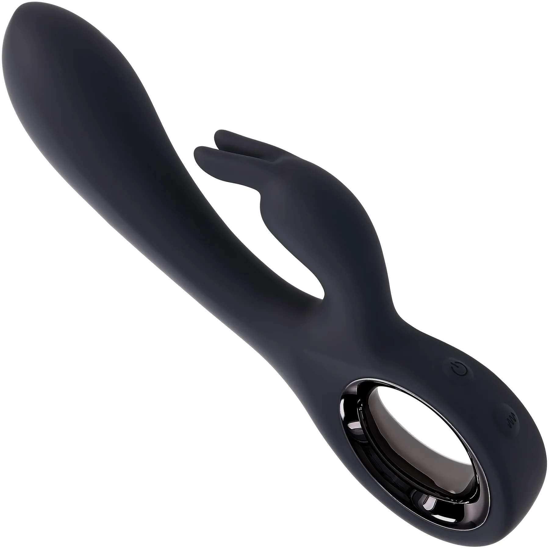 Playboy Pleasure Late Night Bunny Rechargeable Silicone Rabbit Vibrator - Image 7
