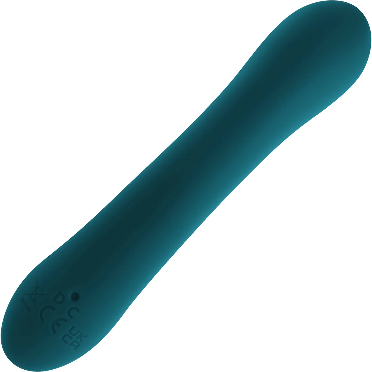 Playboy Pleasure Lil Rabbit Waterproof Rechargeable Silicone Dual Stimulation Vibrator - Teal - Image 3
