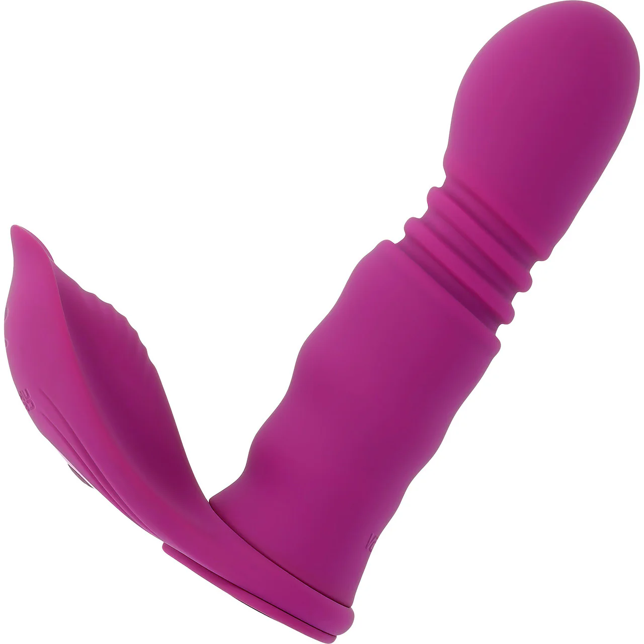 Playboy Pleasure Match Play Silicone Dual Stimulation Thrusting Vibrator With Removable Cock Ring - Image 5