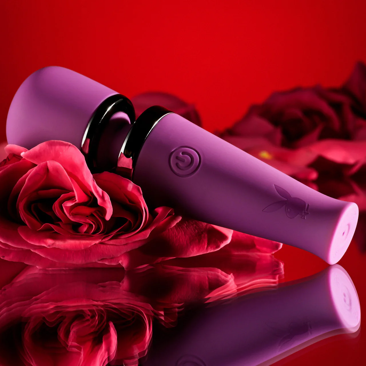 Playboy Pleasure Mic Drop Rechargeable Waterproof Silicone Mini Wand Vibrator - Image 10