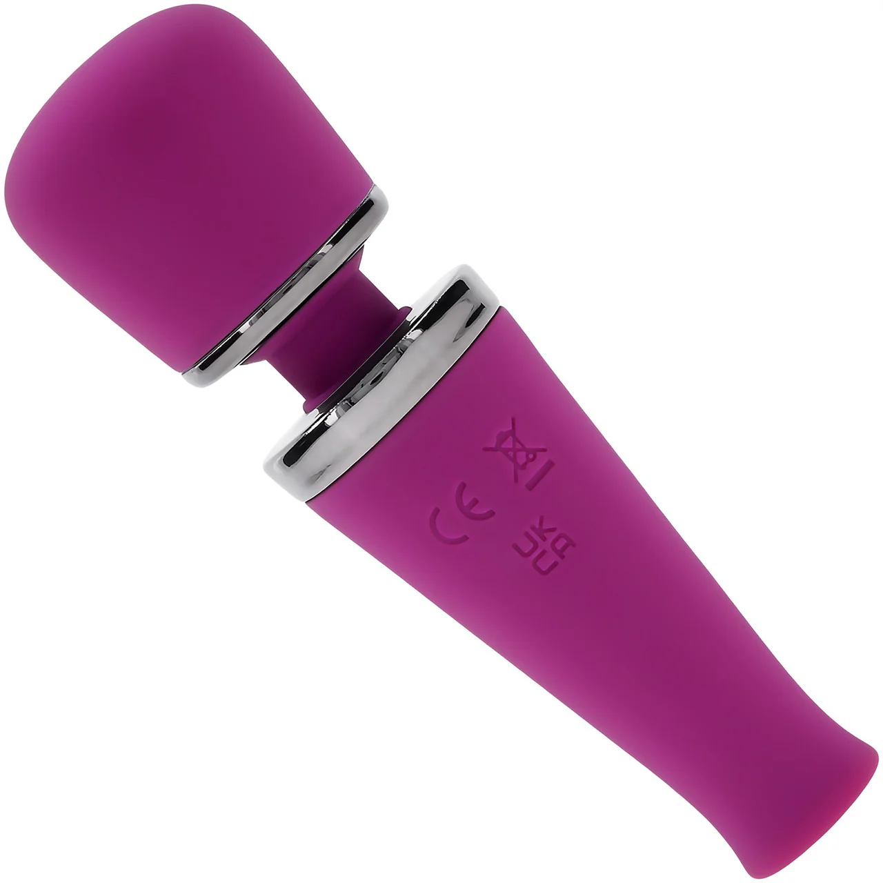 Playboy Pleasure Mic Drop Rechargeable Waterproof Silicone Mini Wand Vibrator - Image 4