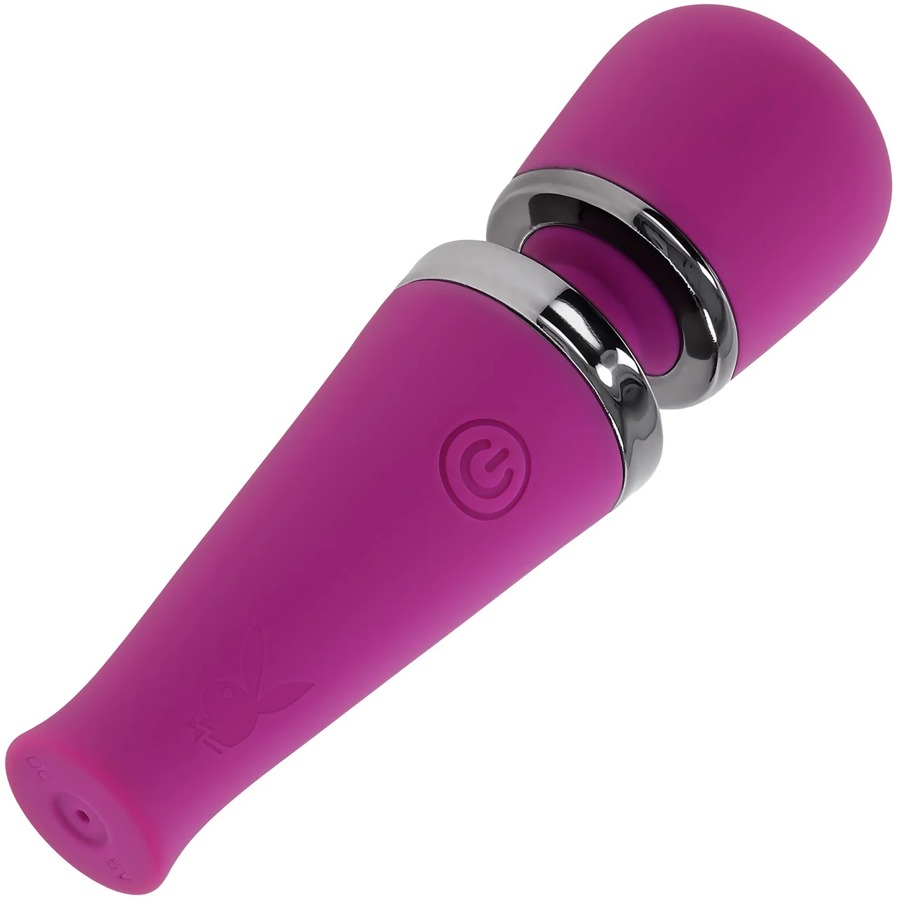 Playboy Pleasure Mic Drop Rechargeable Waterproof Silicone Mini Wand Vibrator - Image 5
