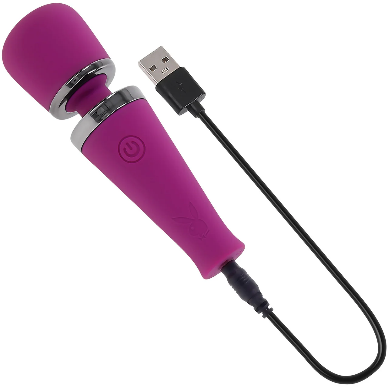 Playboy Pleasure Mic Drop Rechargeable Waterproof Silicone Mini Wand Vibrator - Image 6